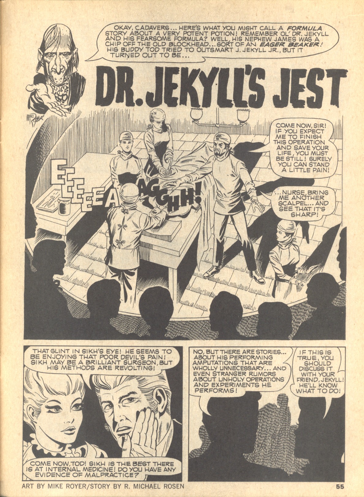 Read online Creepy (1964) comic -  Issue #30 - 55