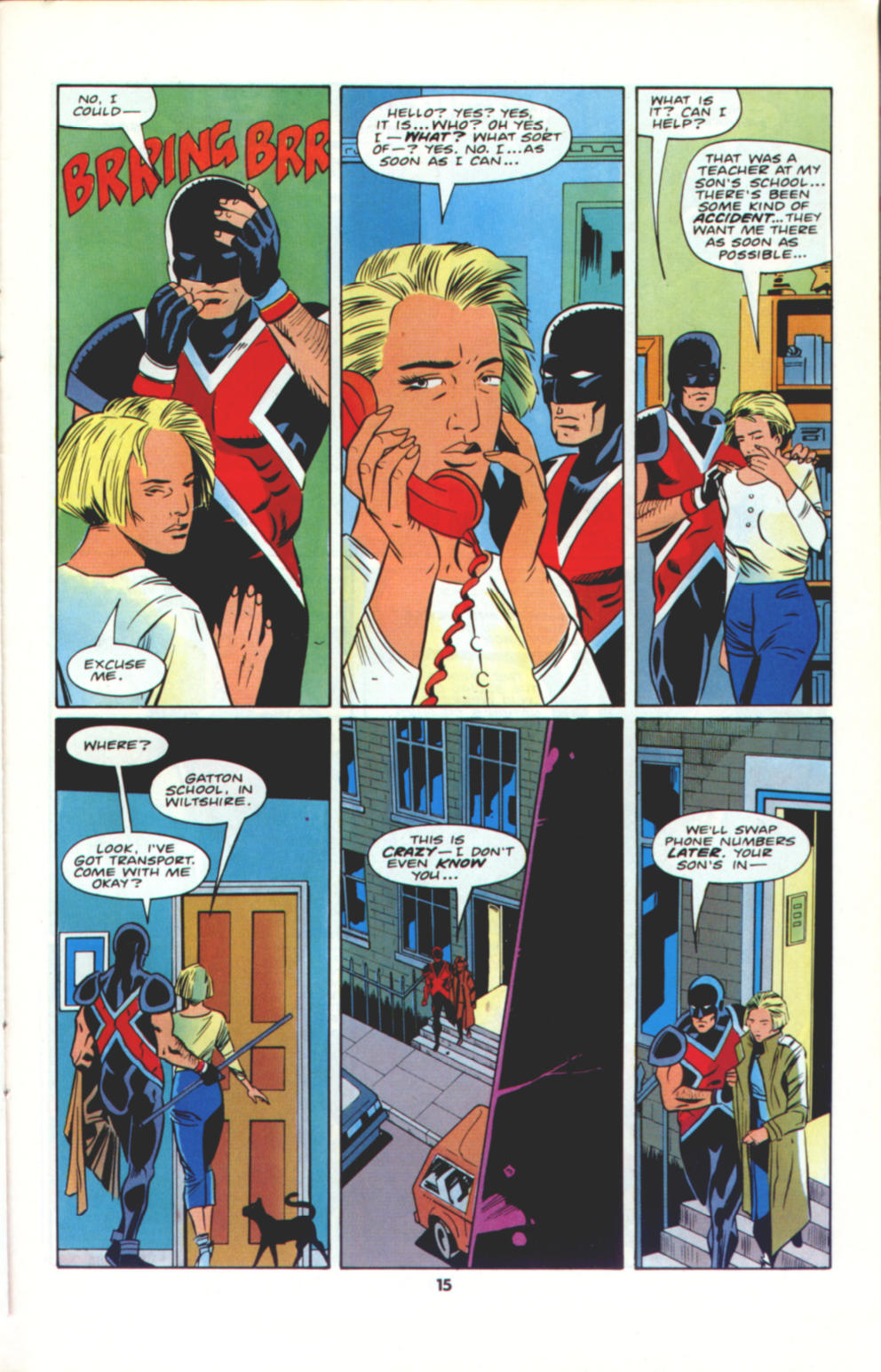 Read online The Knights of Pendragon comic -  Issue #8 - 15