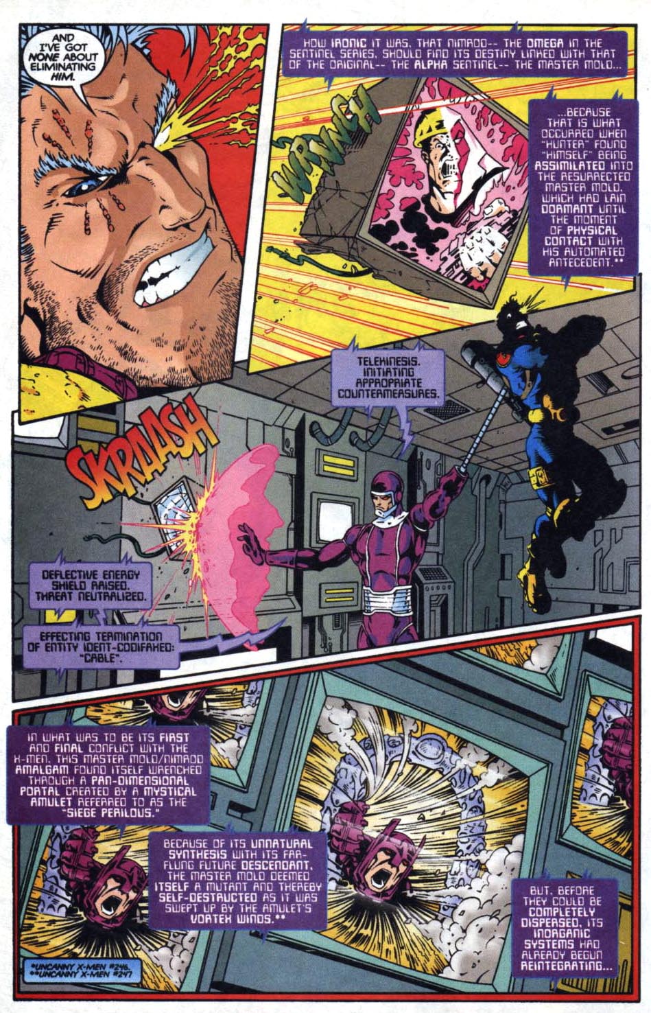 Read online Machine Man/Bastion '98 comic -  Issue # Full - 22
