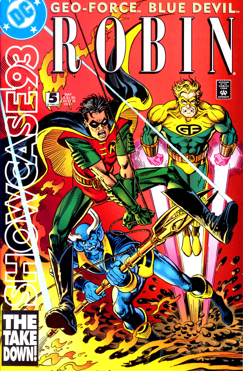 Read online Showcase '93 comic -  Issue #5 - 1