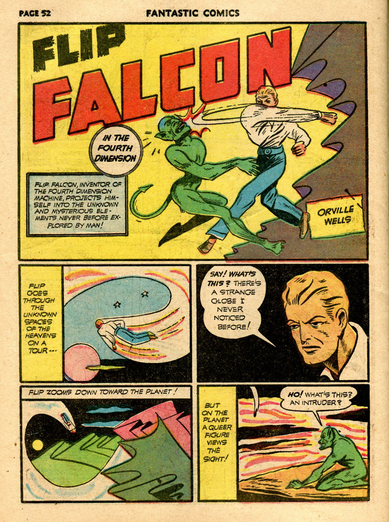 Read online Fantastic Comics comic -  Issue #21 - 50