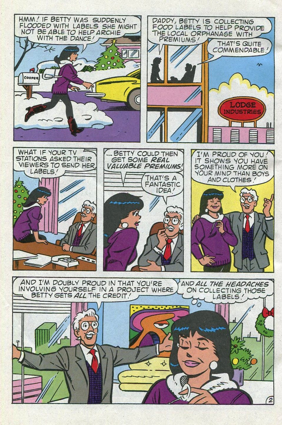 Read online Archie's Christmas Stocking comic -  Issue #2 - 18