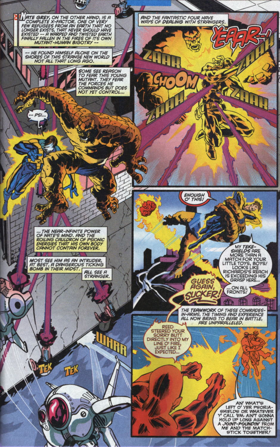 Read online X-Man comic -  Issue #59 - 4