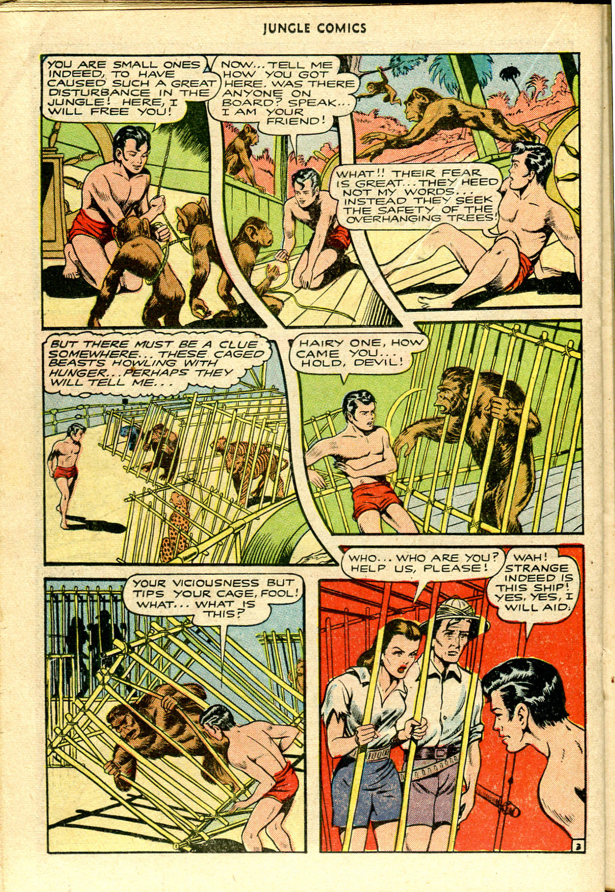 Read online Jungle Comics comic -  Issue #86 - 31