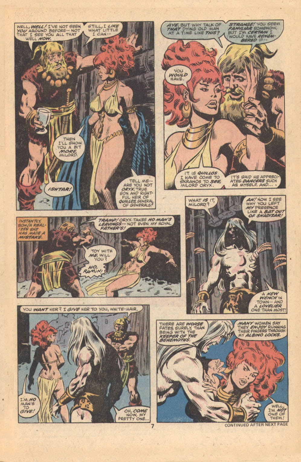 Read online Red Sonja (1977) comic -  Issue #13 - 6