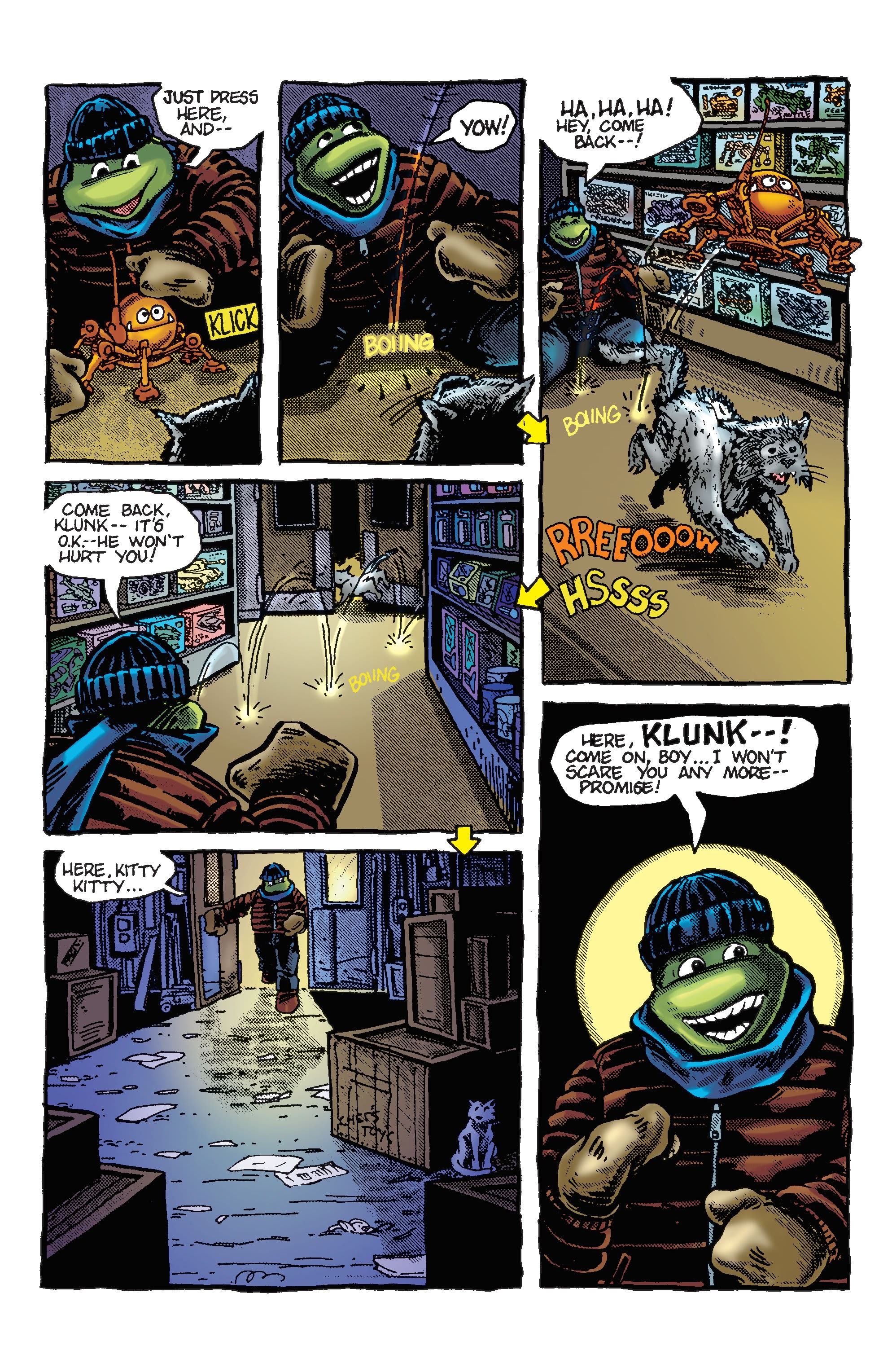 Read online Teenage Mutant Ninja Turtles: Best Of comic -  Issue # Michelangelo - 11