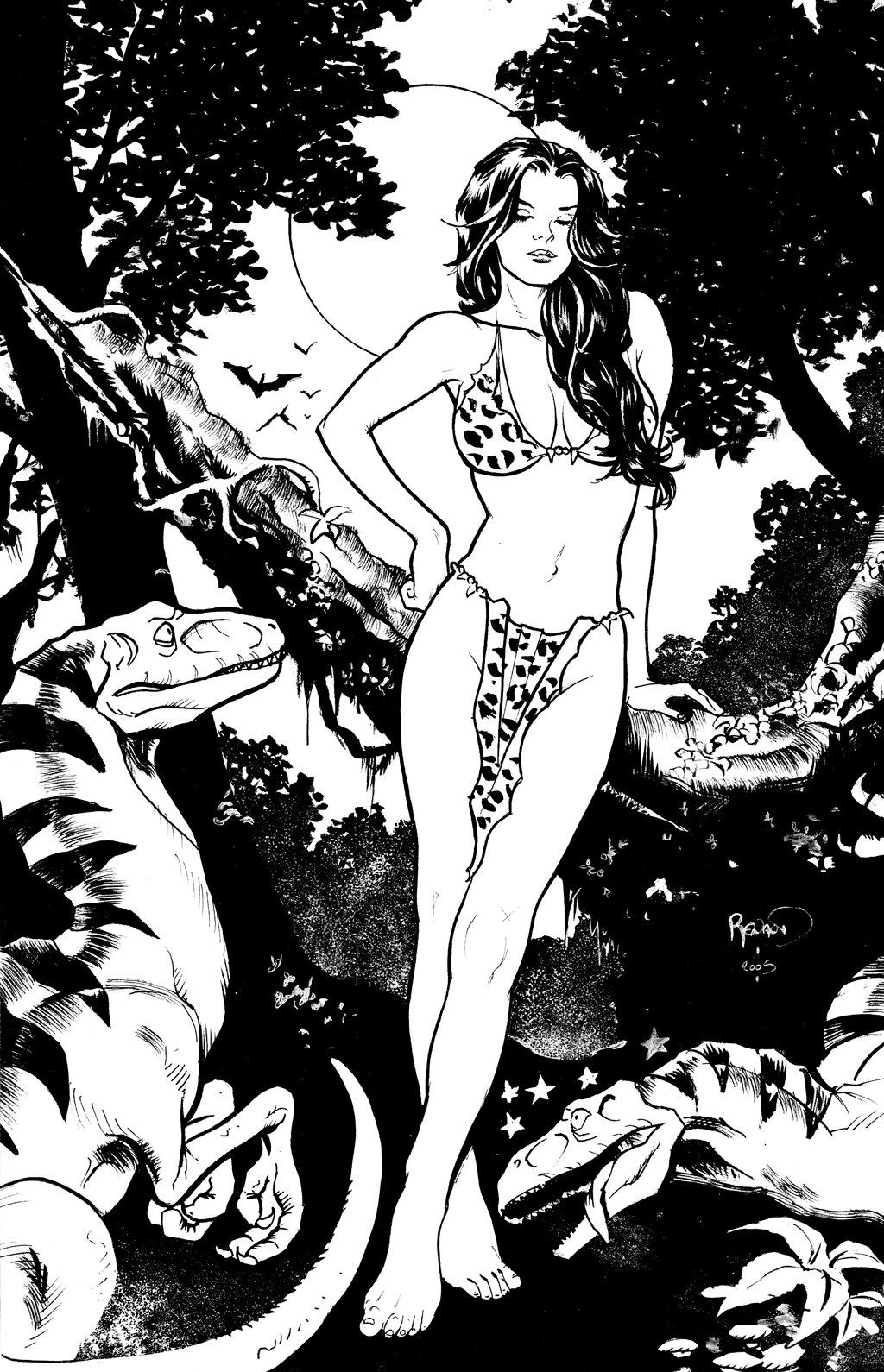 Read online Cavewoman Jungle Jam comic -  Issue #1 - 21