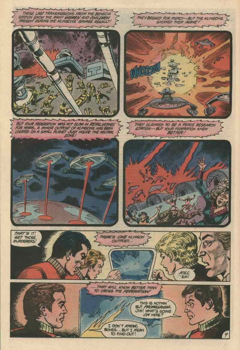 Read online Star Trek (1984) comic -  Issue #3 - 10