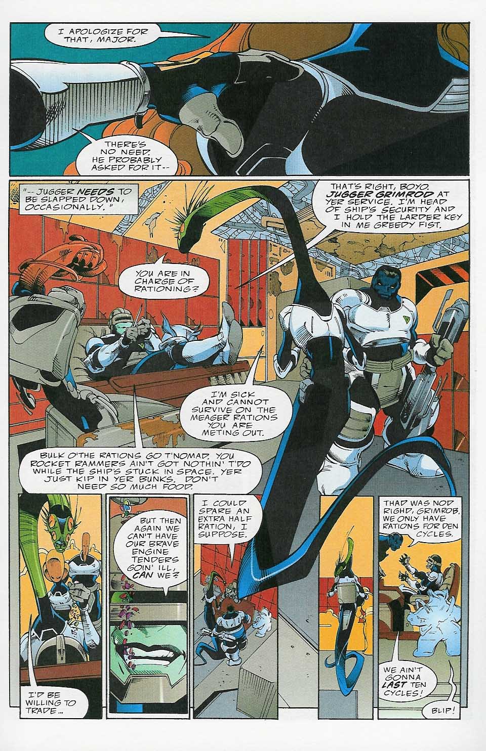 Read online Alien Legion: On the Edge comic -  Issue #2 - 8