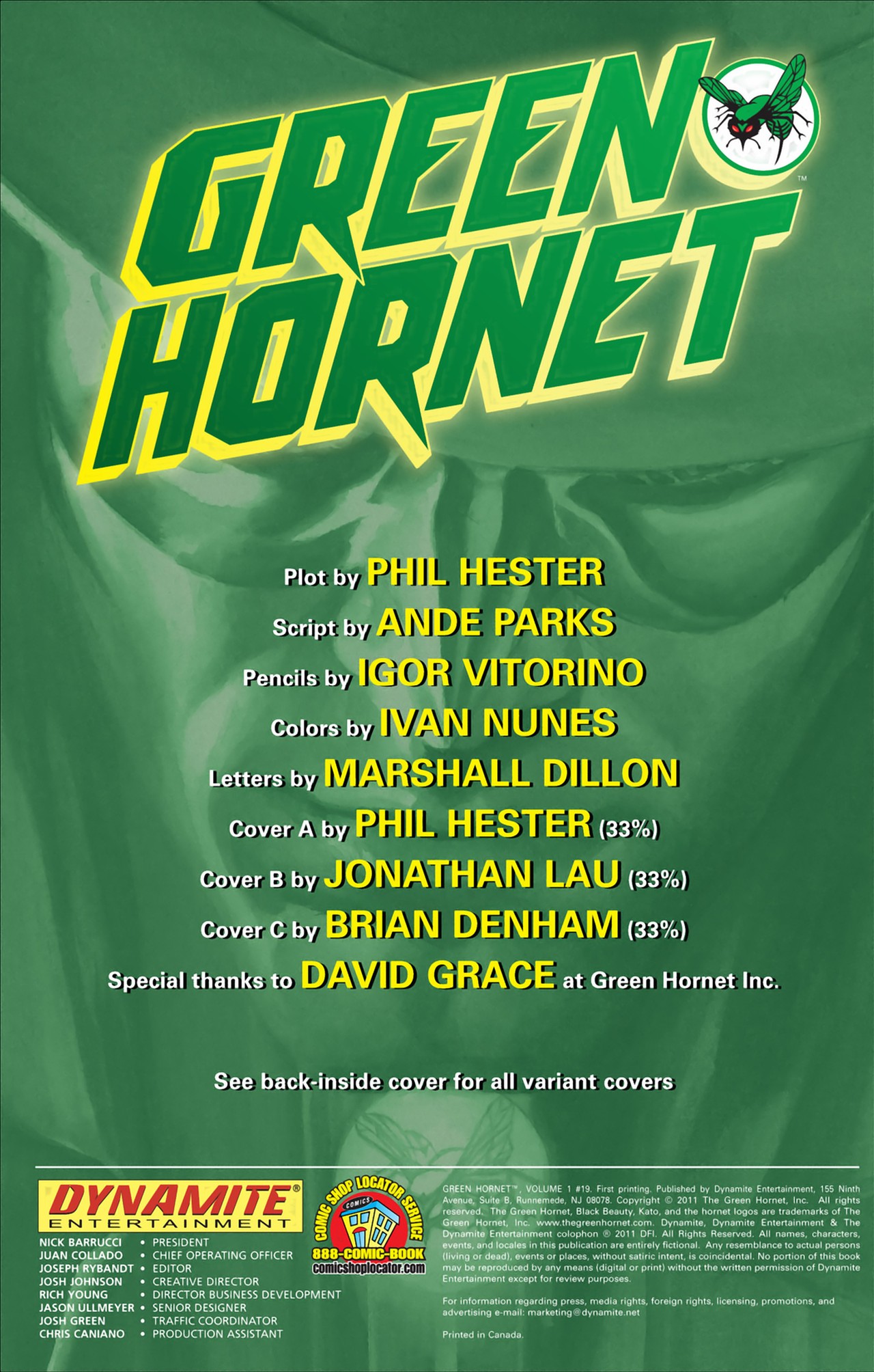 Read online Green Hornet comic -  Issue #19 - 4