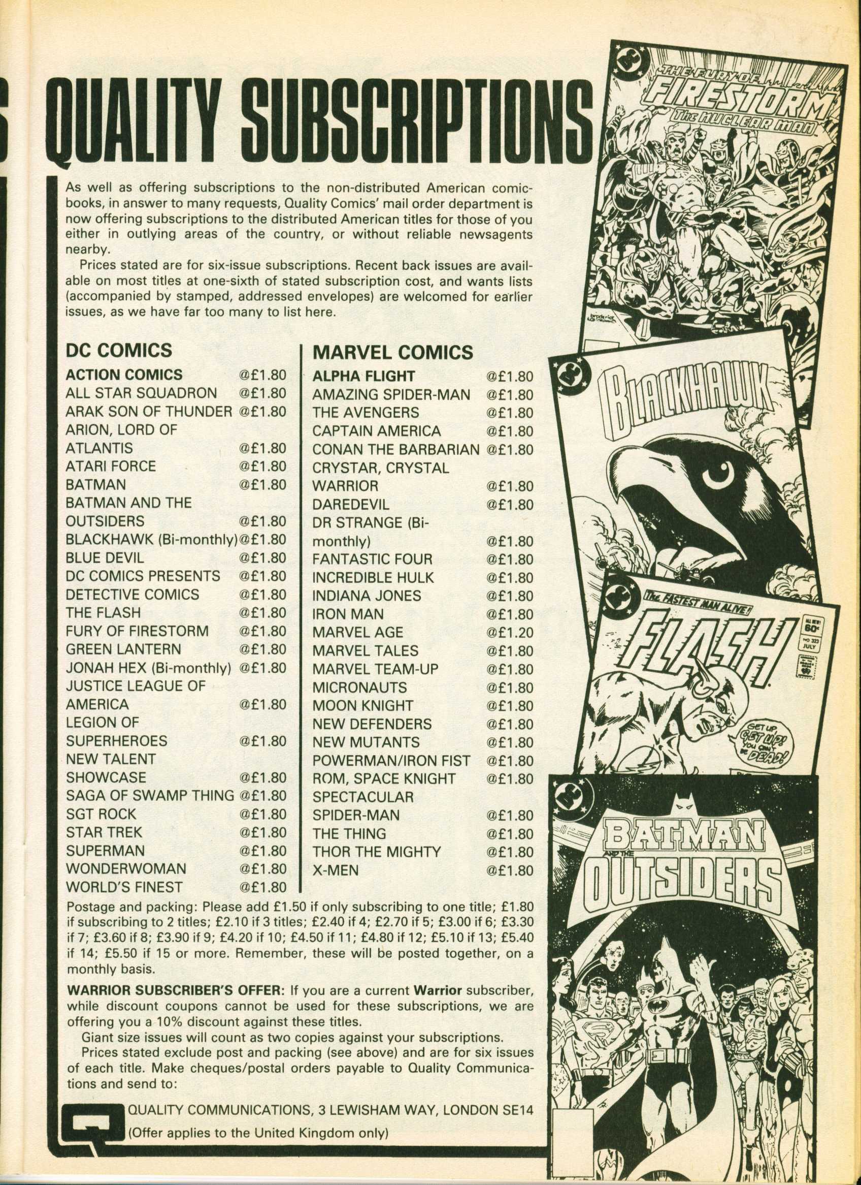 Read online Warrior comic -  Issue #19 - 21