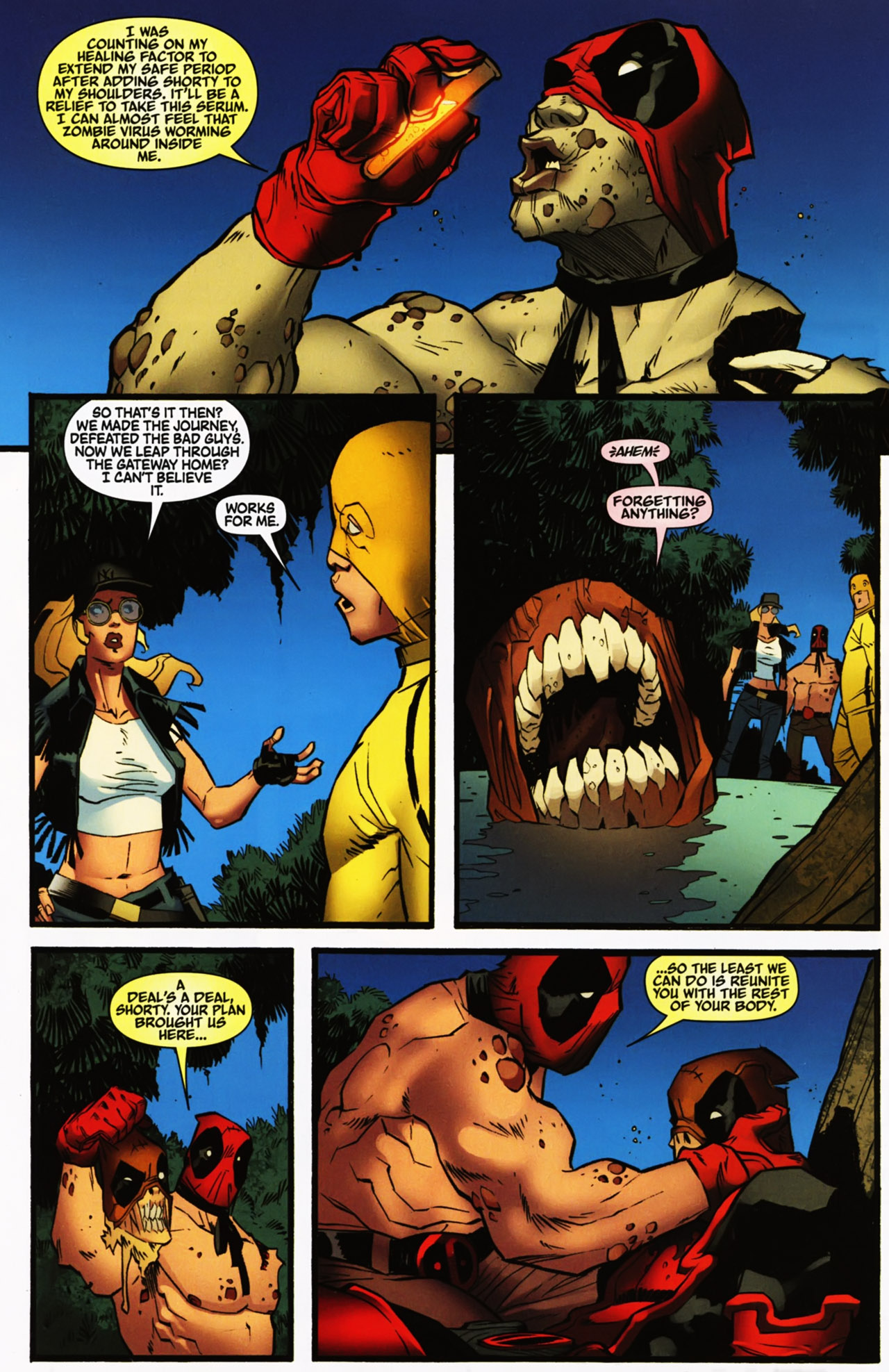 Read online Deadpool: Merc With a Mouth comic -  Issue #13 - 29
