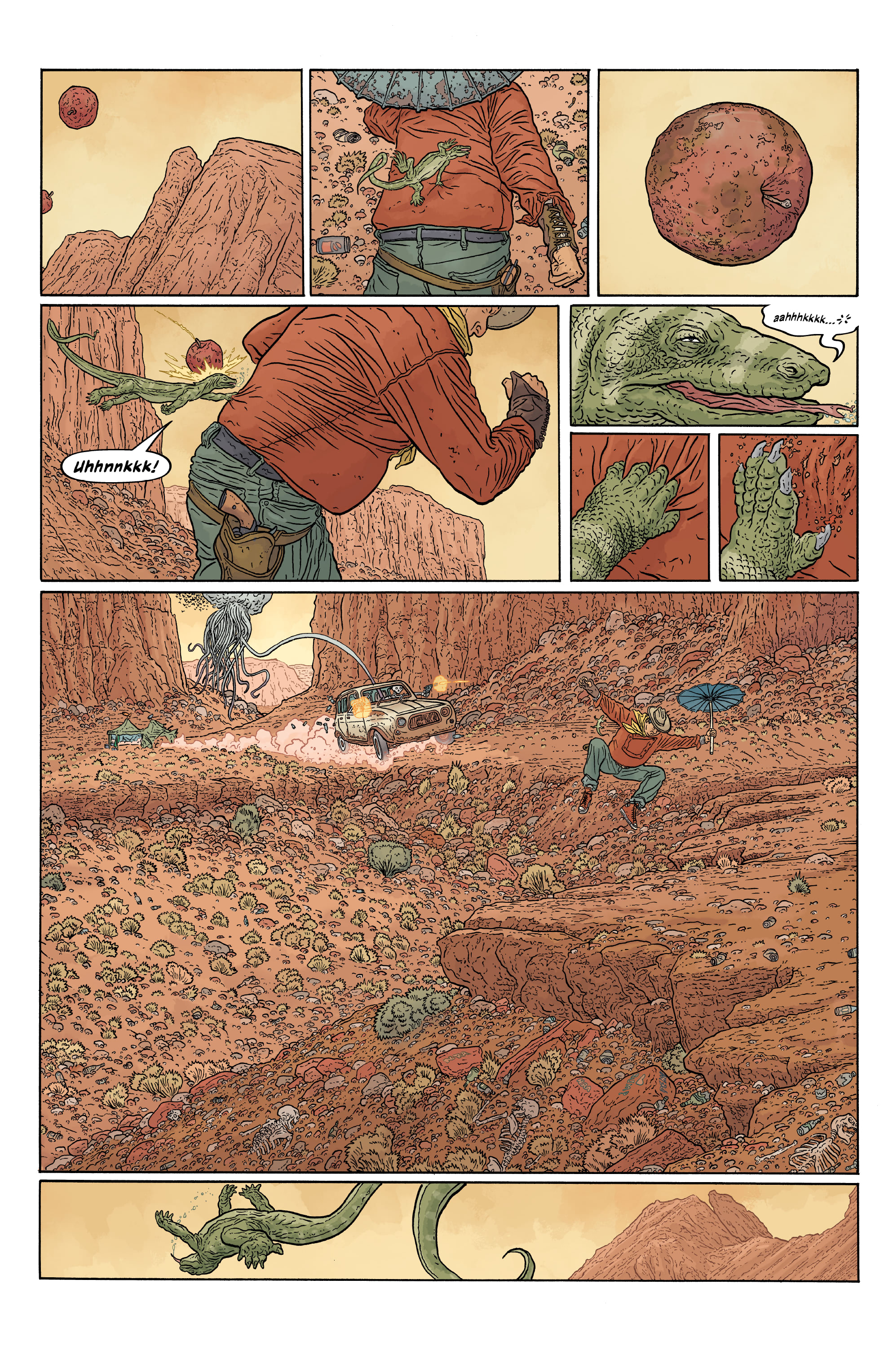 Read online Shaolin Cowboy: Cruel to Be Kin comic -  Issue #2 - 4