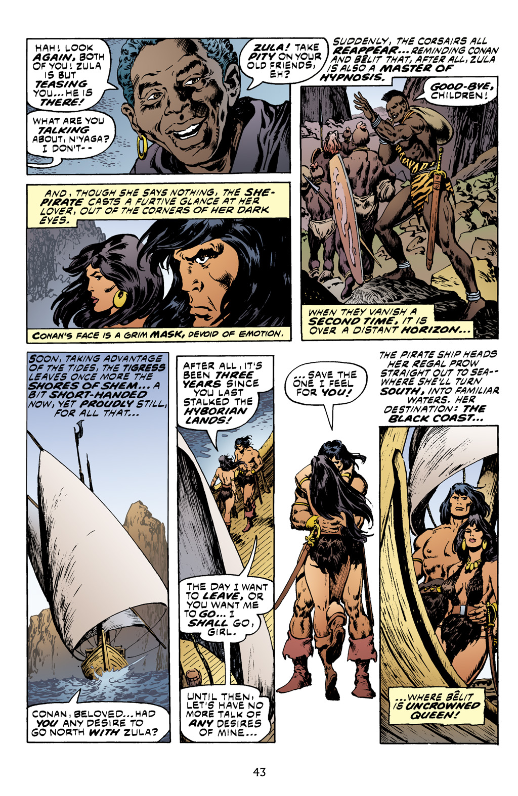 Read online The Chronicles of Conan comic -  Issue # TPB 12 (Part 1) - 44
