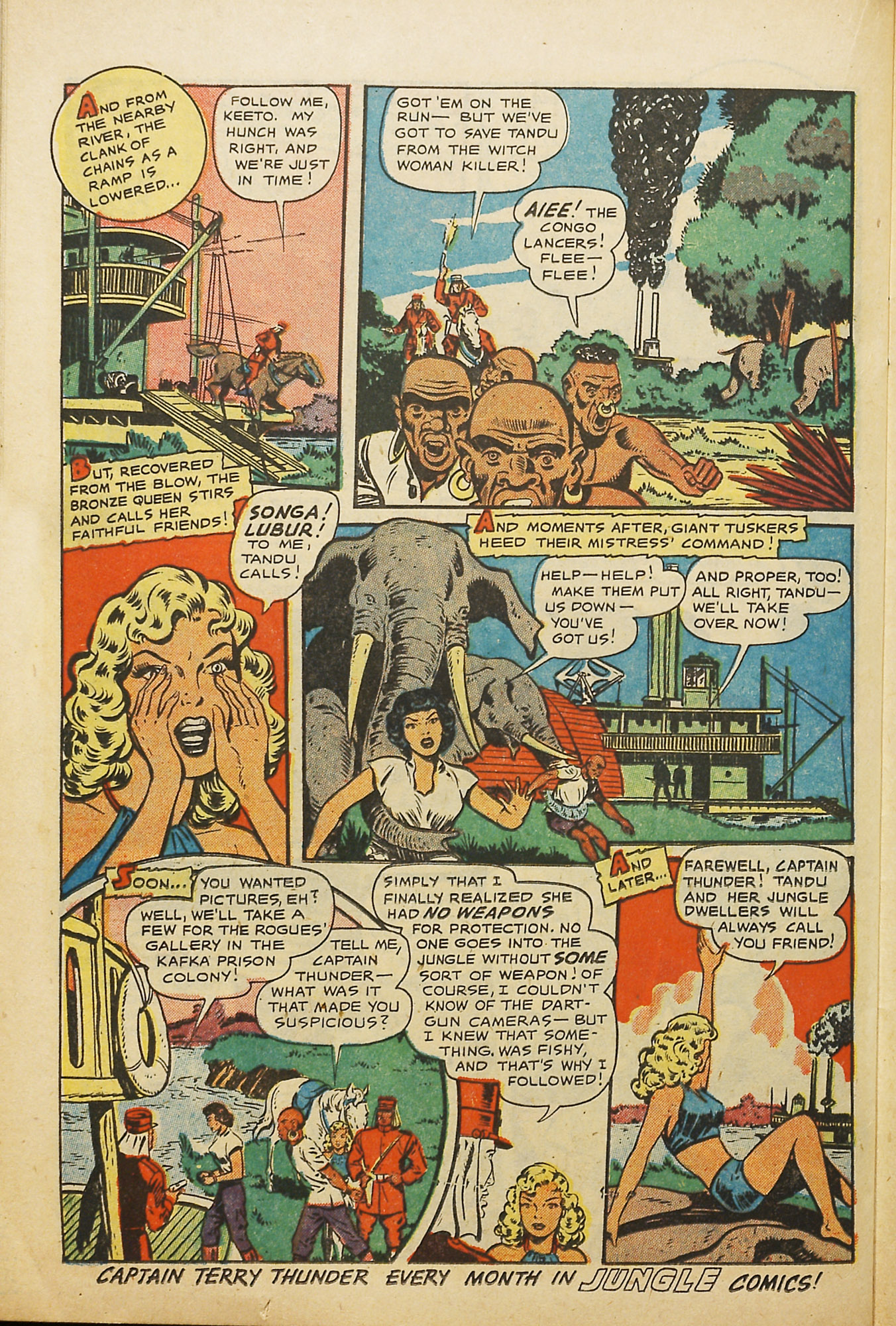 Read online Jungle Comics comic -  Issue #143 - 24