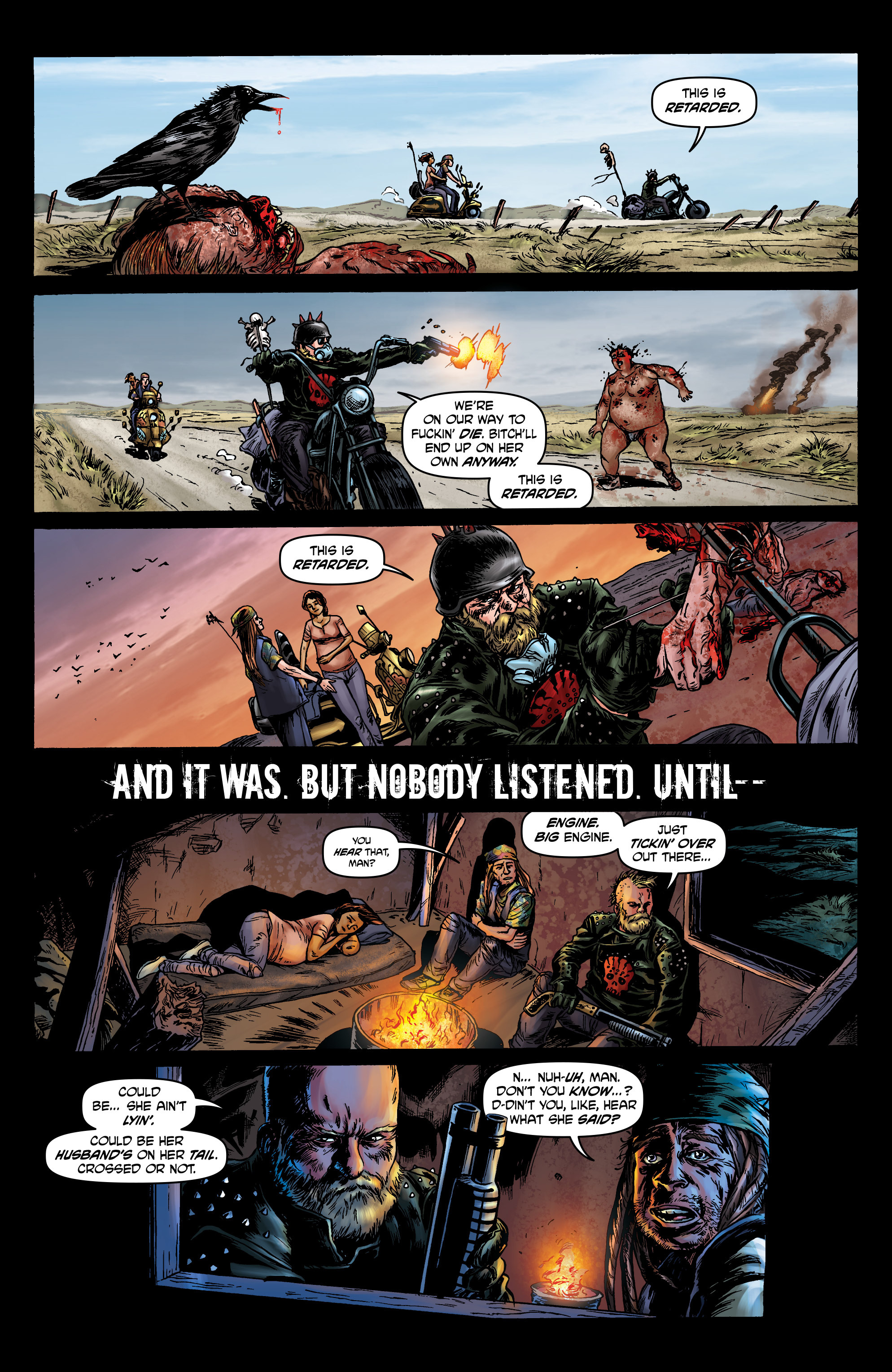 Read online Crossed: Badlands comic -  Issue #37 - 18
