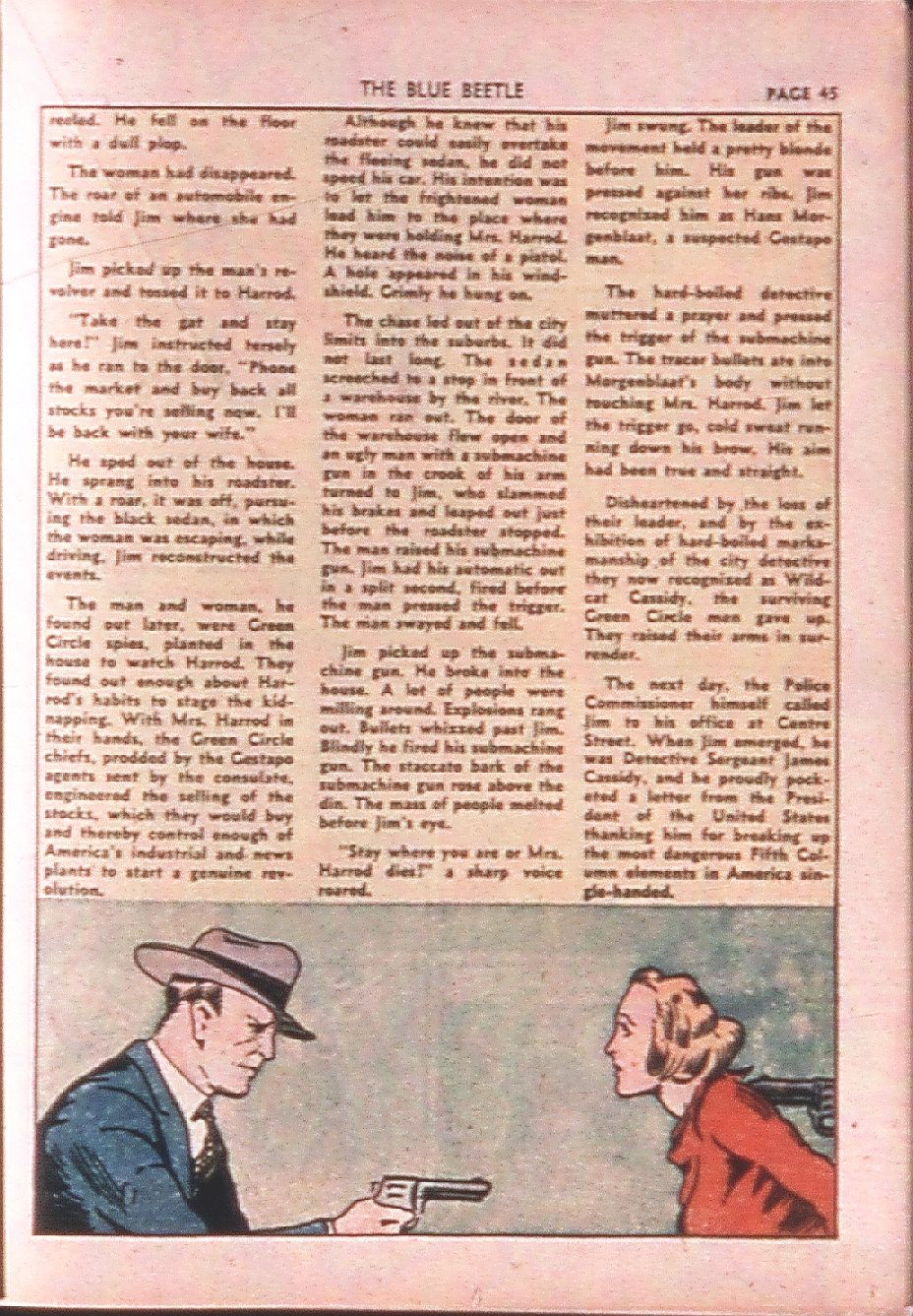 Read online The Blue Beetle comic -  Issue #7 - 46