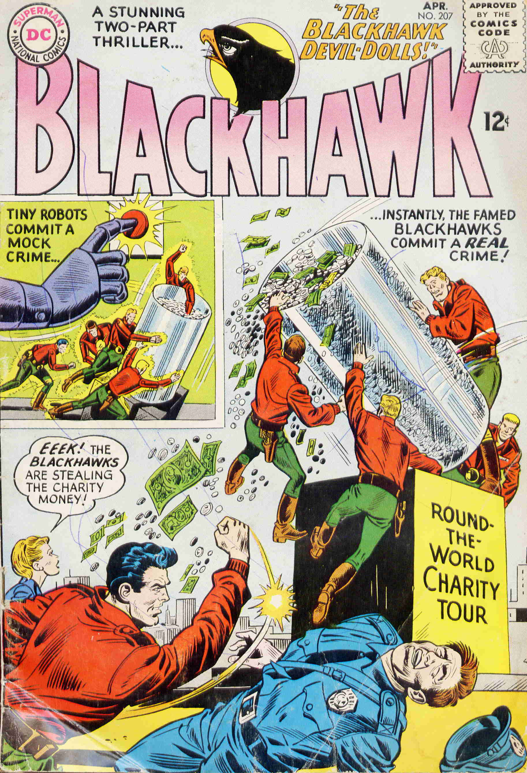 Read online Blackhawk (1957) comic -  Issue #207 - 1