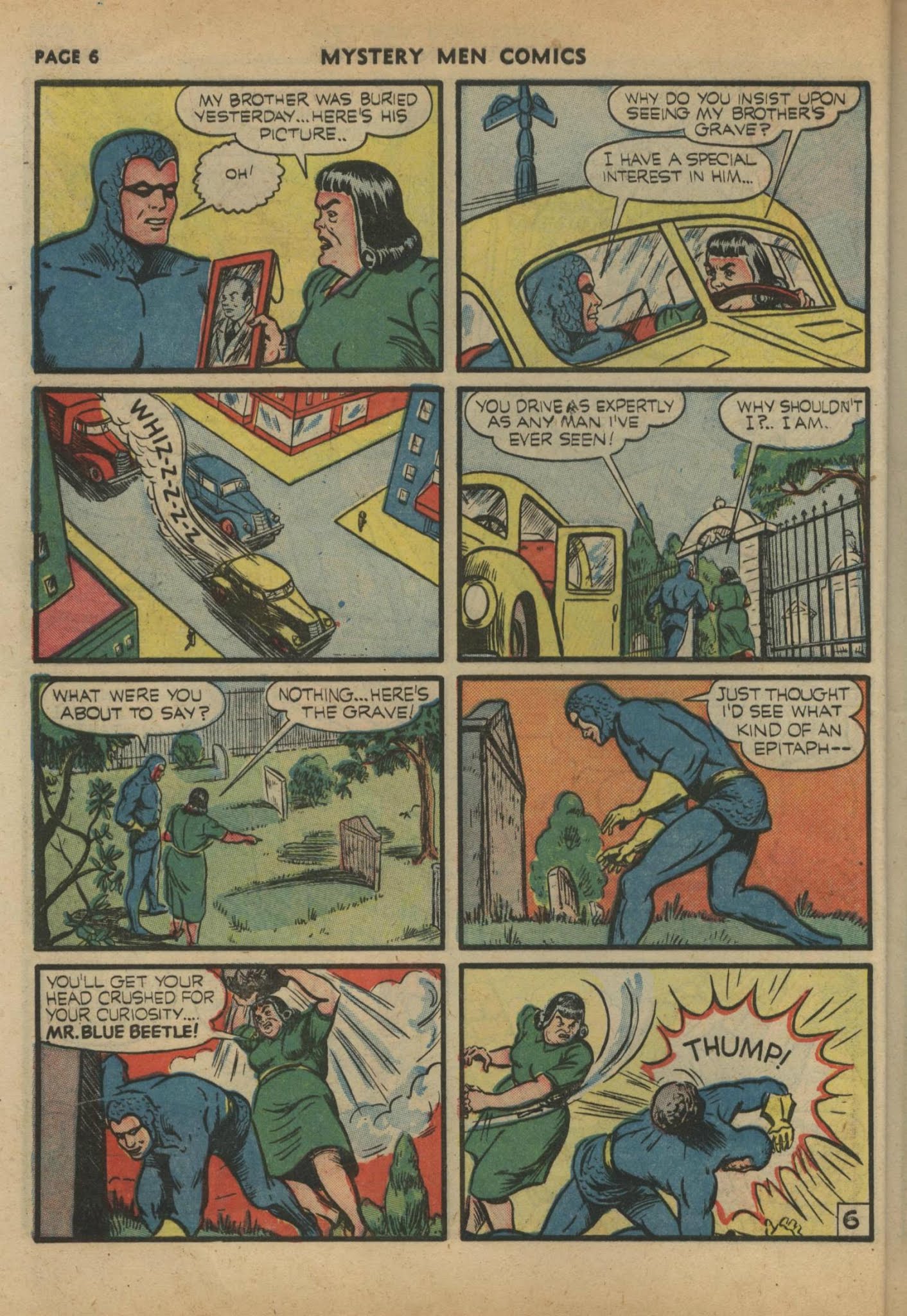 Read online Mystery Men Comics comic -  Issue #18 - 8