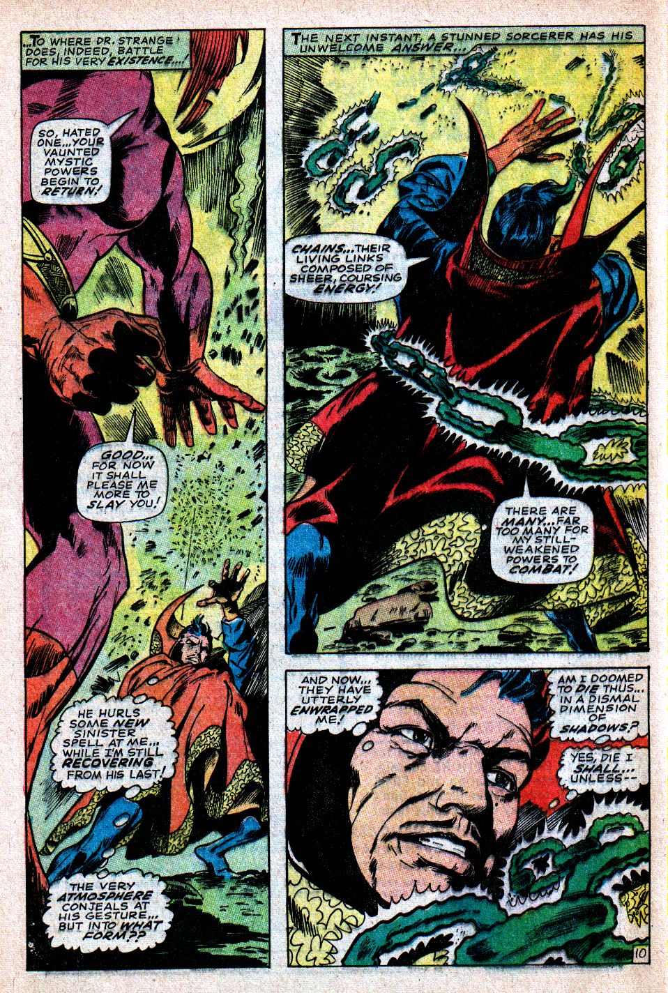 Read online Marvel Masterworks: Doctor Strange comic -  Issue # TPB 3 - 96