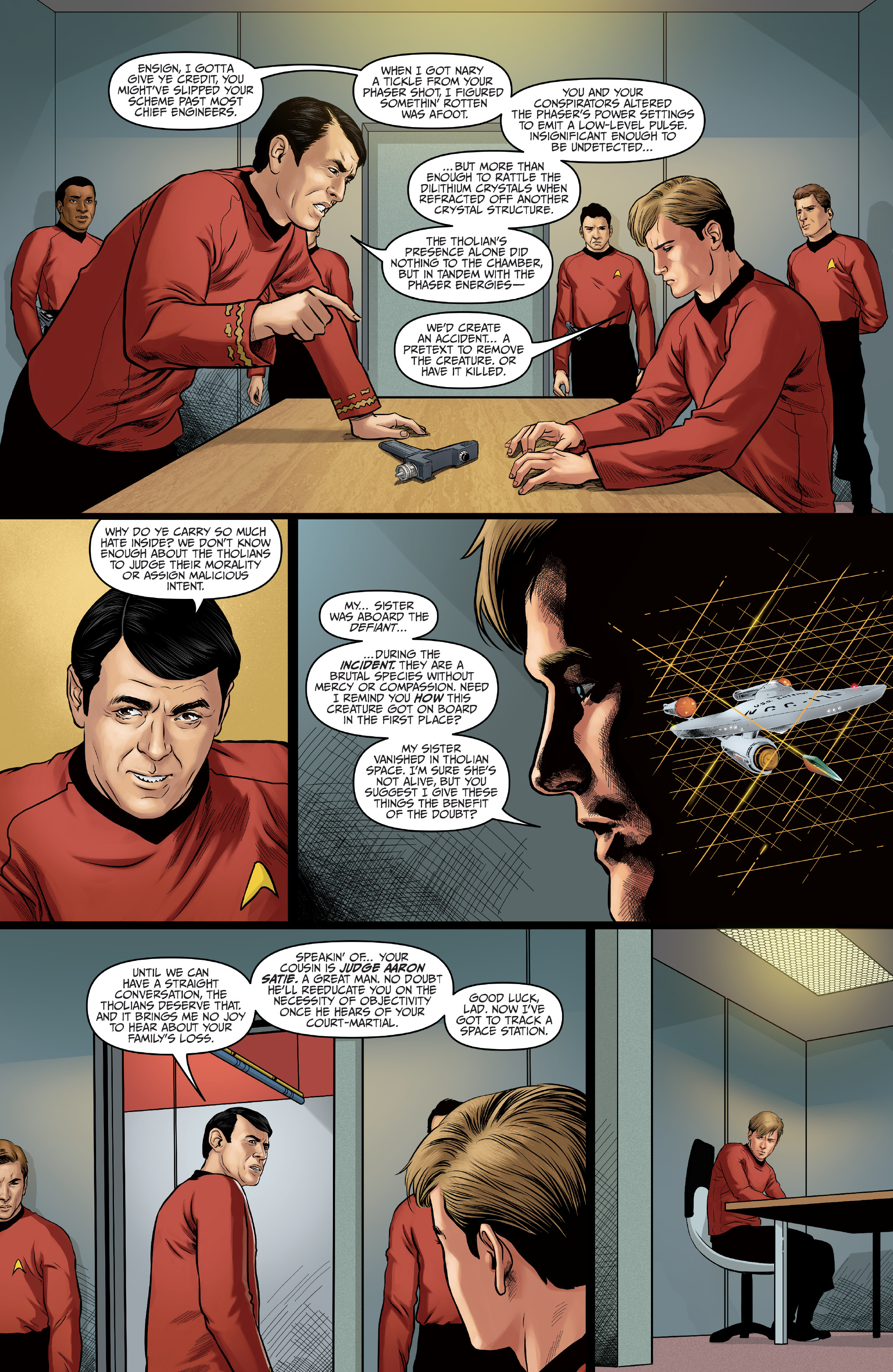 Read online Star Trek: Year Five comic -  Issue #4 - 12