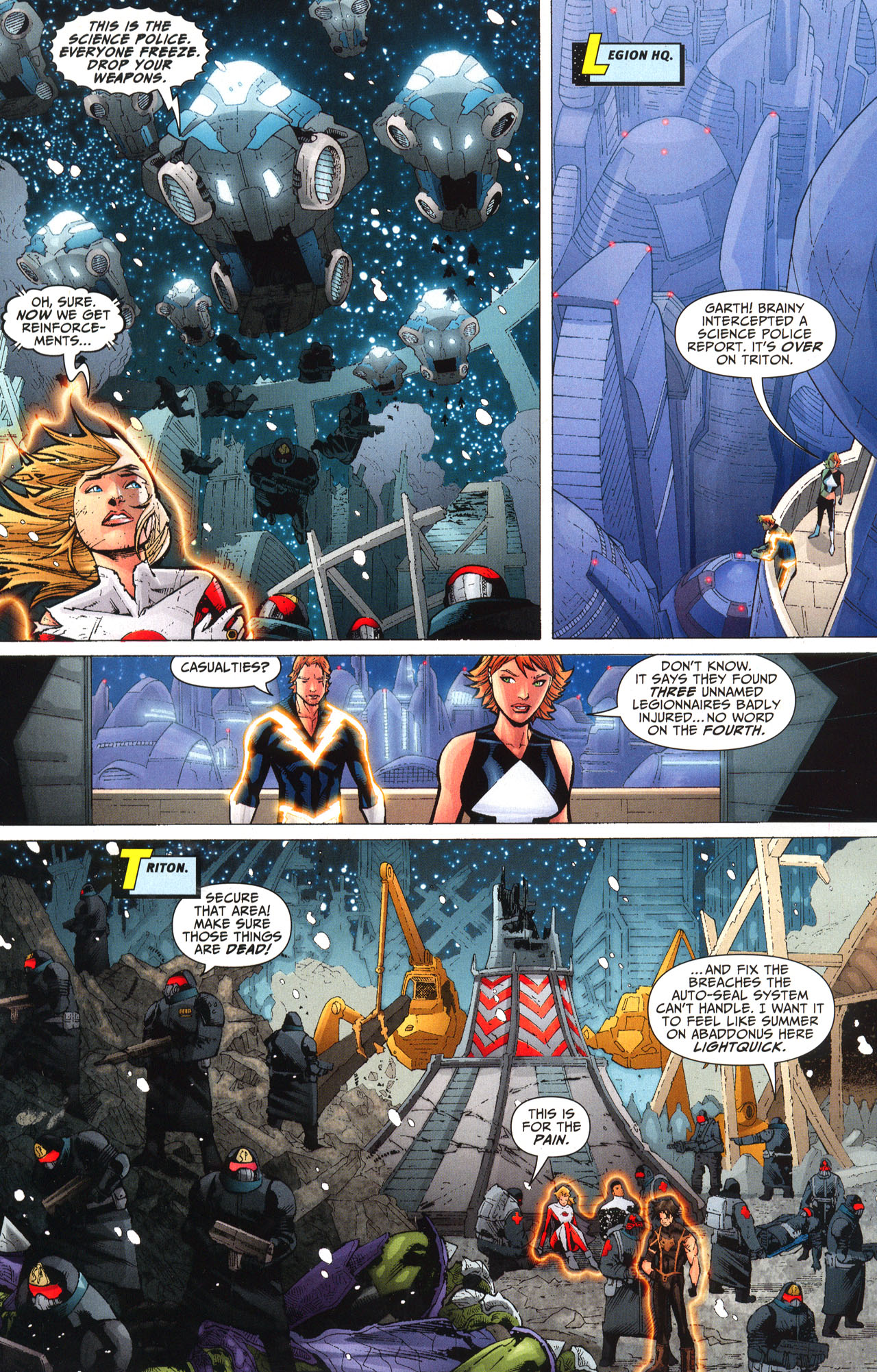 Read online Legion of Super-Heroes (2005) comic -  Issue #38 - 19