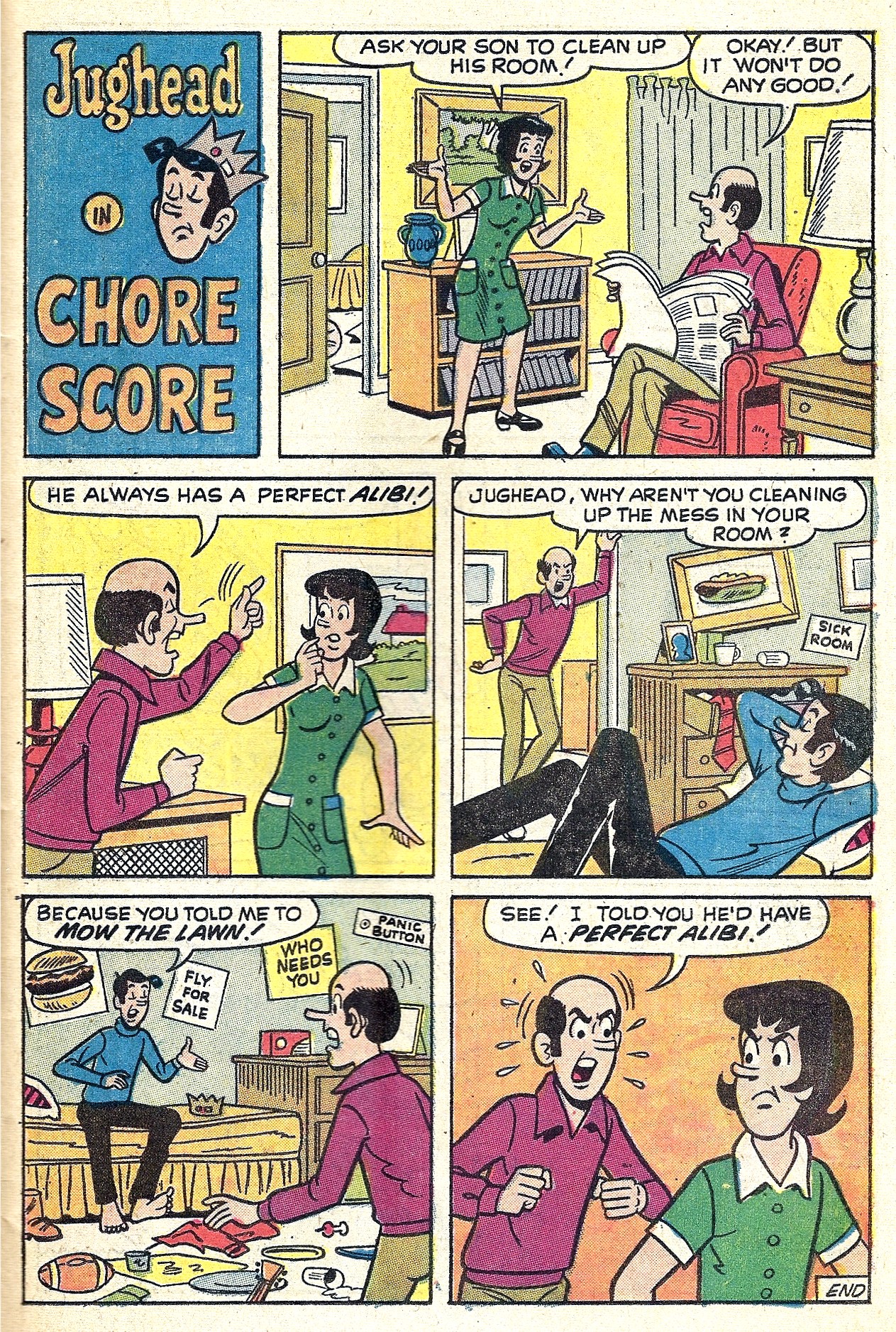 Read online Jughead's Jokes comic -  Issue #34 - 35