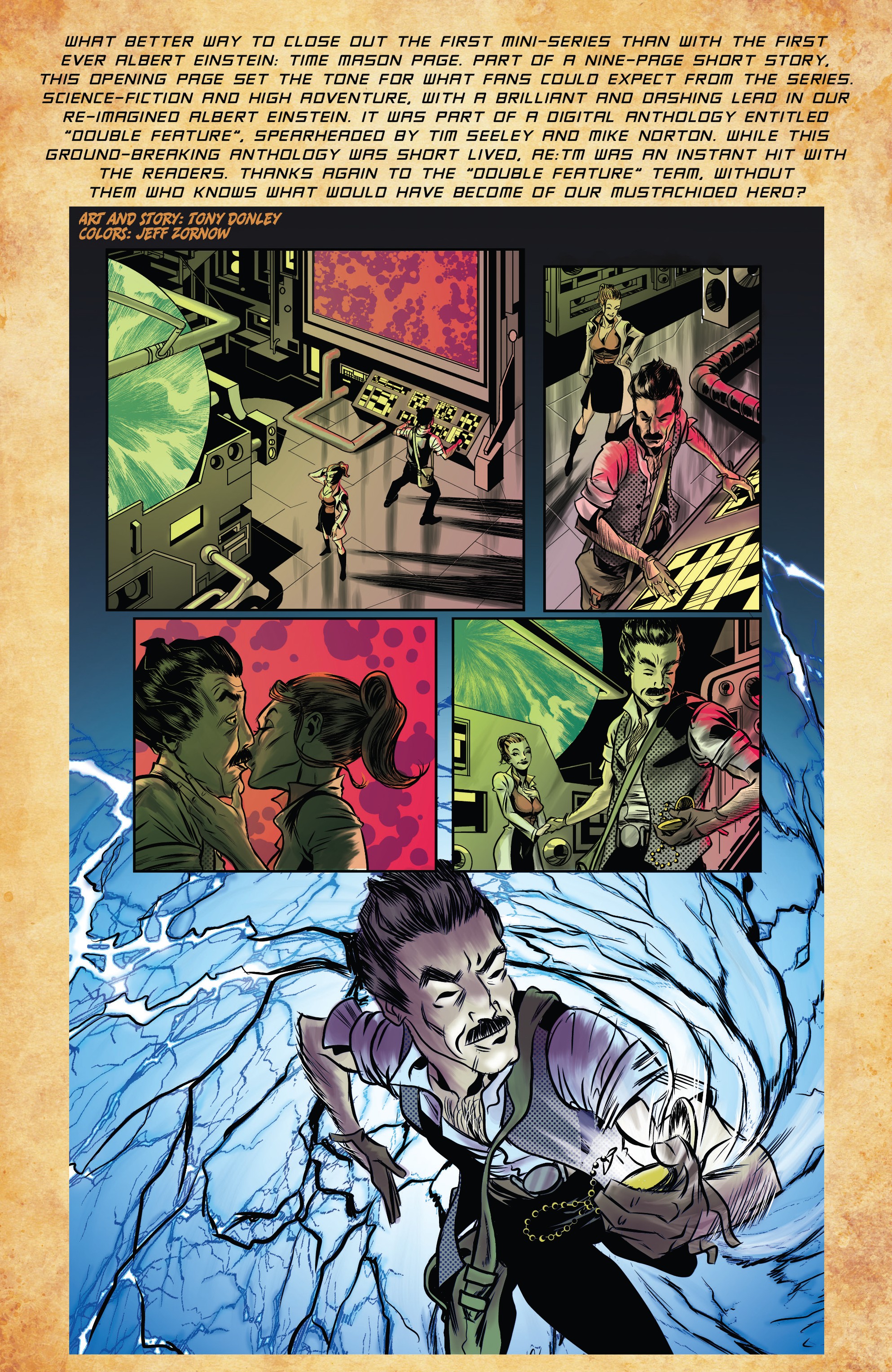 Read online Albert Einstein: Time Mason comic -  Issue #5 - 32