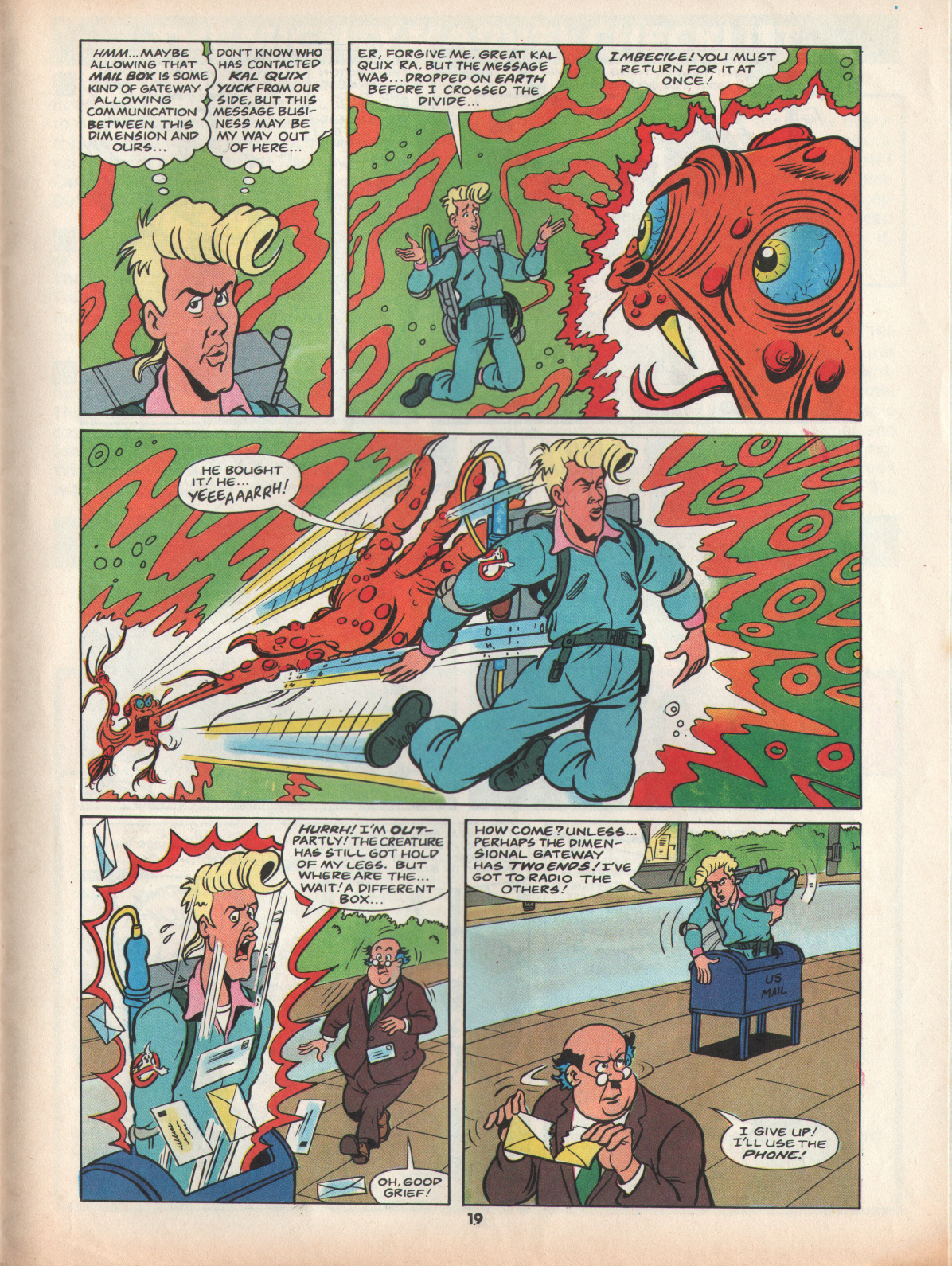 Read online The Real Ghostbusters comic -  Issue #23 - 19