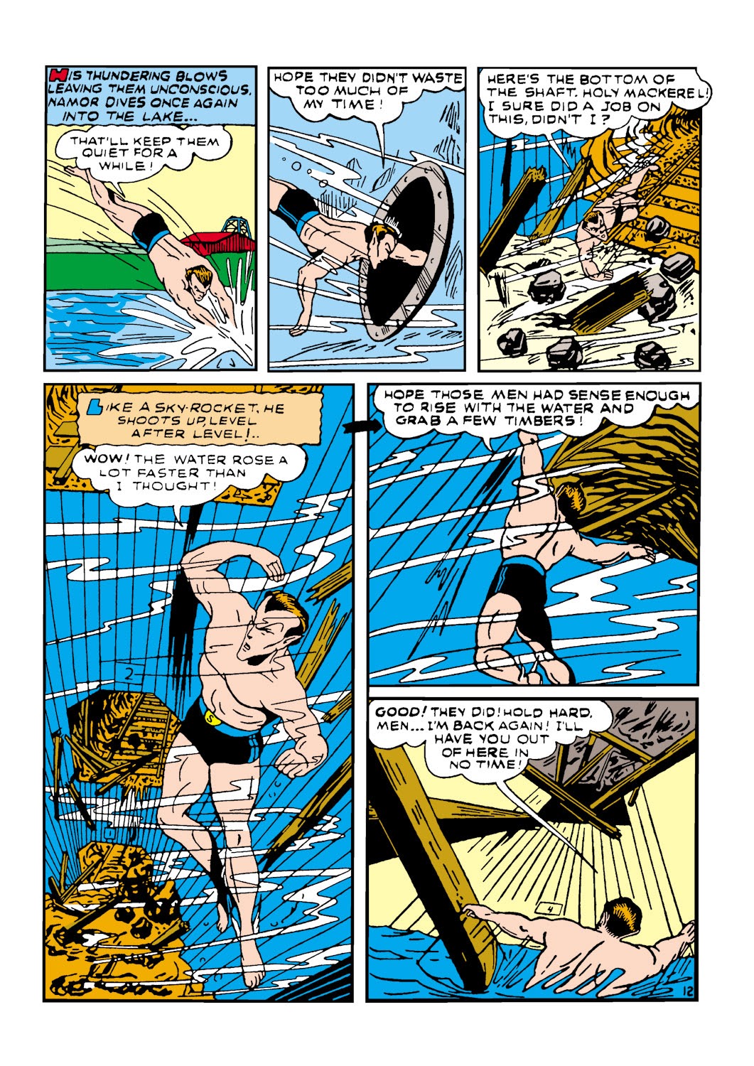 Read online Sub-Mariner Comics comic -  Issue #2 - 36