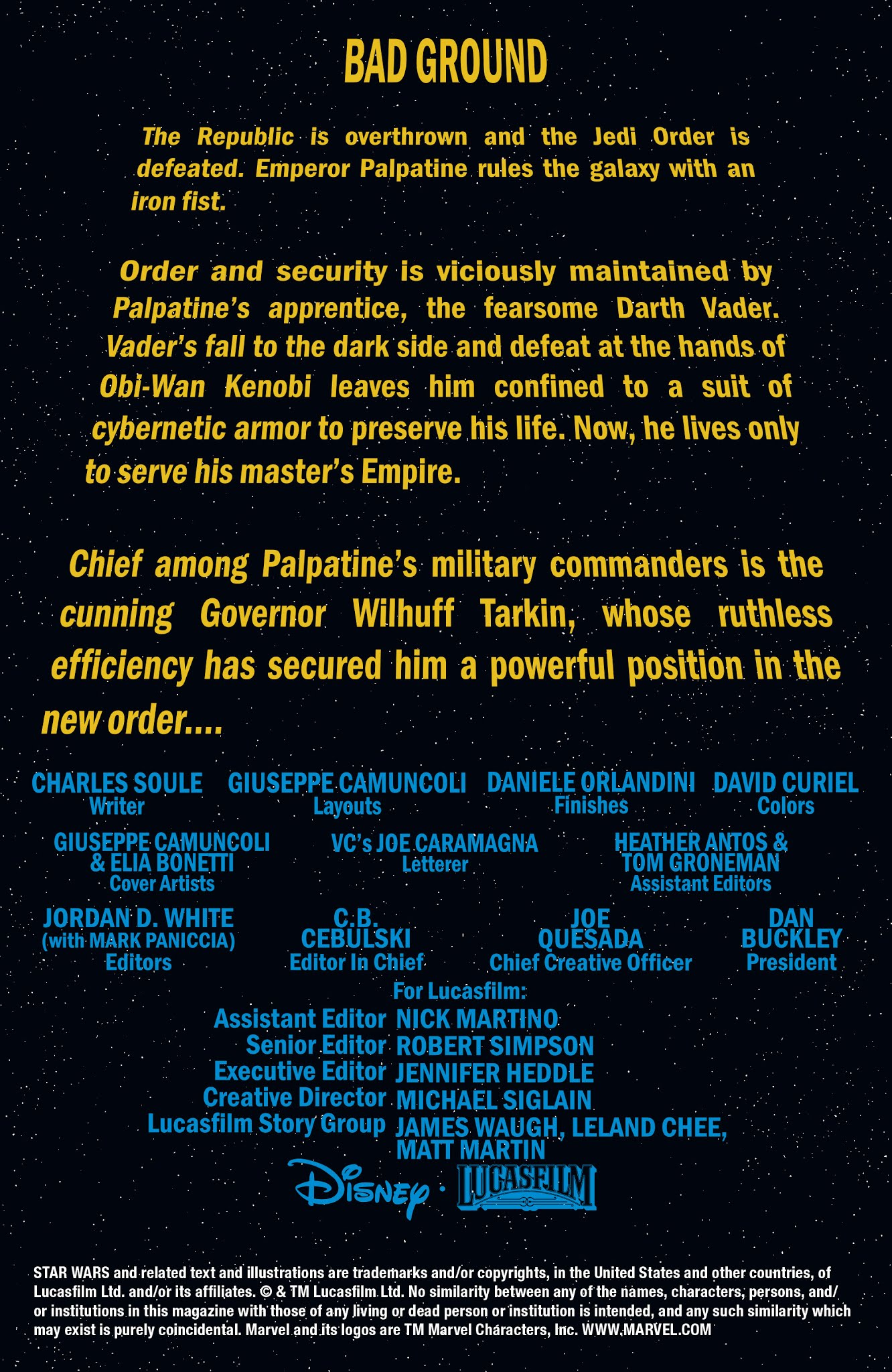 Read online Darth Vader (2017) comic -  Issue #18 - 2