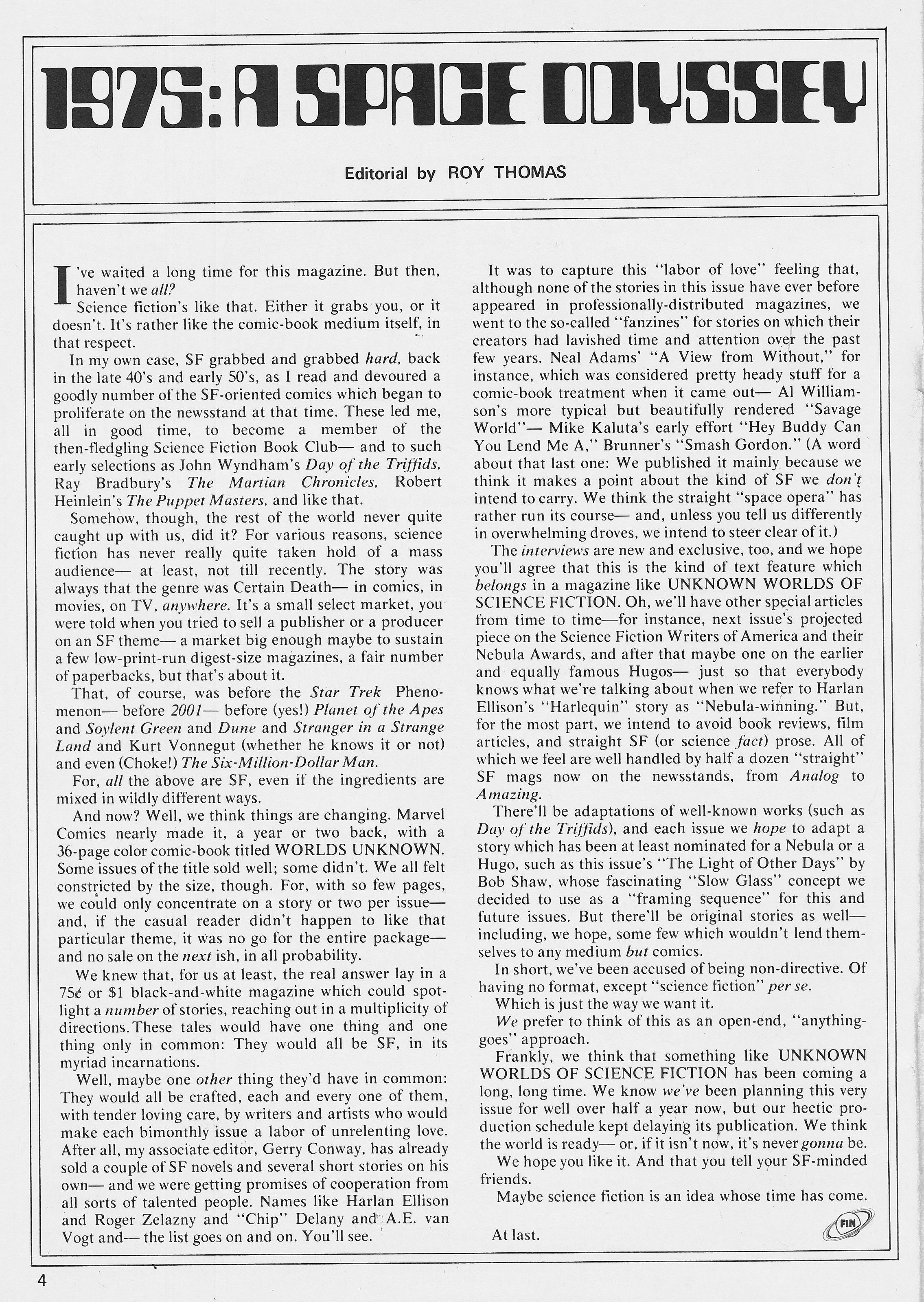 Read online Unknown Worlds of Science Fiction comic -  Issue #1 - 4