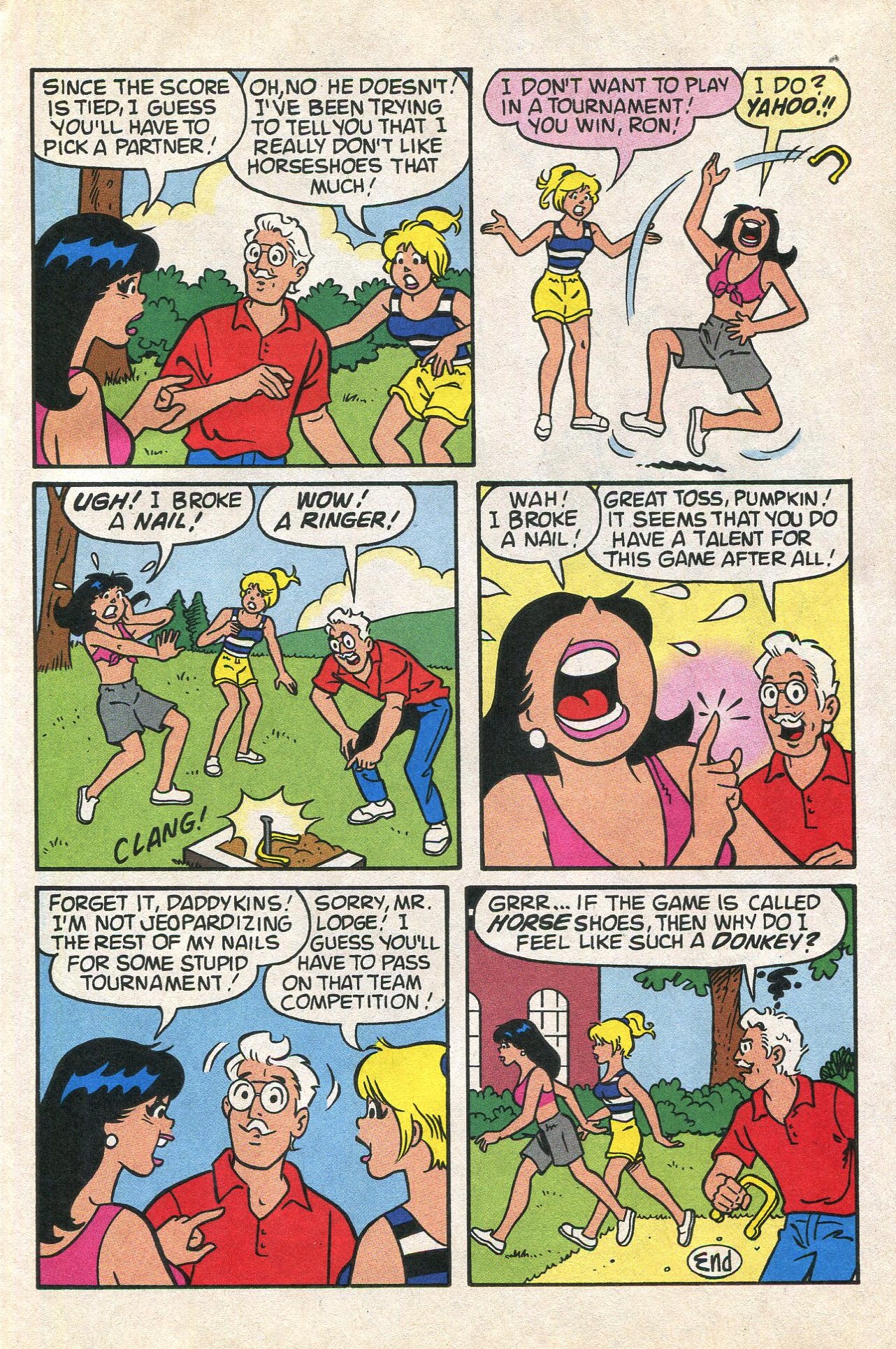 Read online Betty And Veronica: Summer Fun (1994) comic -  Issue #6 - 17