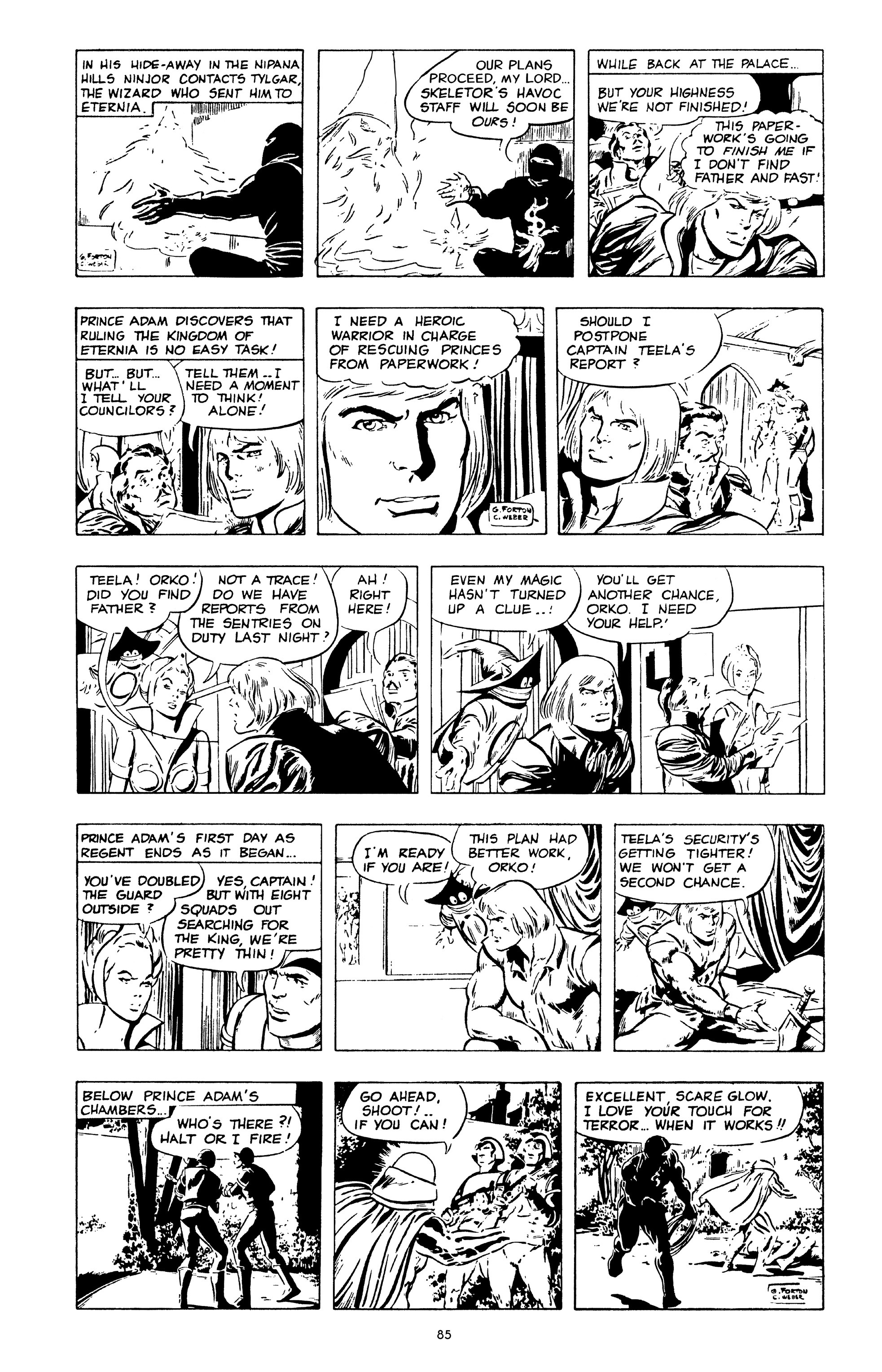 Read online He-Man and the Masters of the Universe: The Newspaper Comic Strips comic -  Issue # TPB (Part 1) - 85