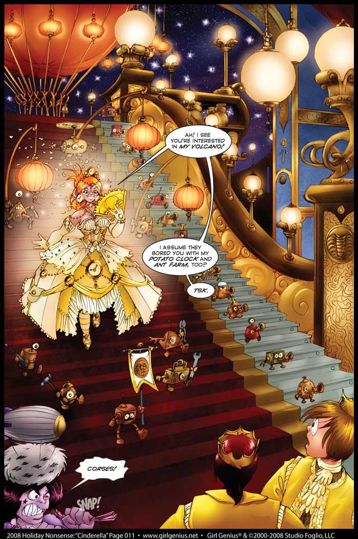 Read online Girl Genius (2002) comic -  Issue #8 - 137