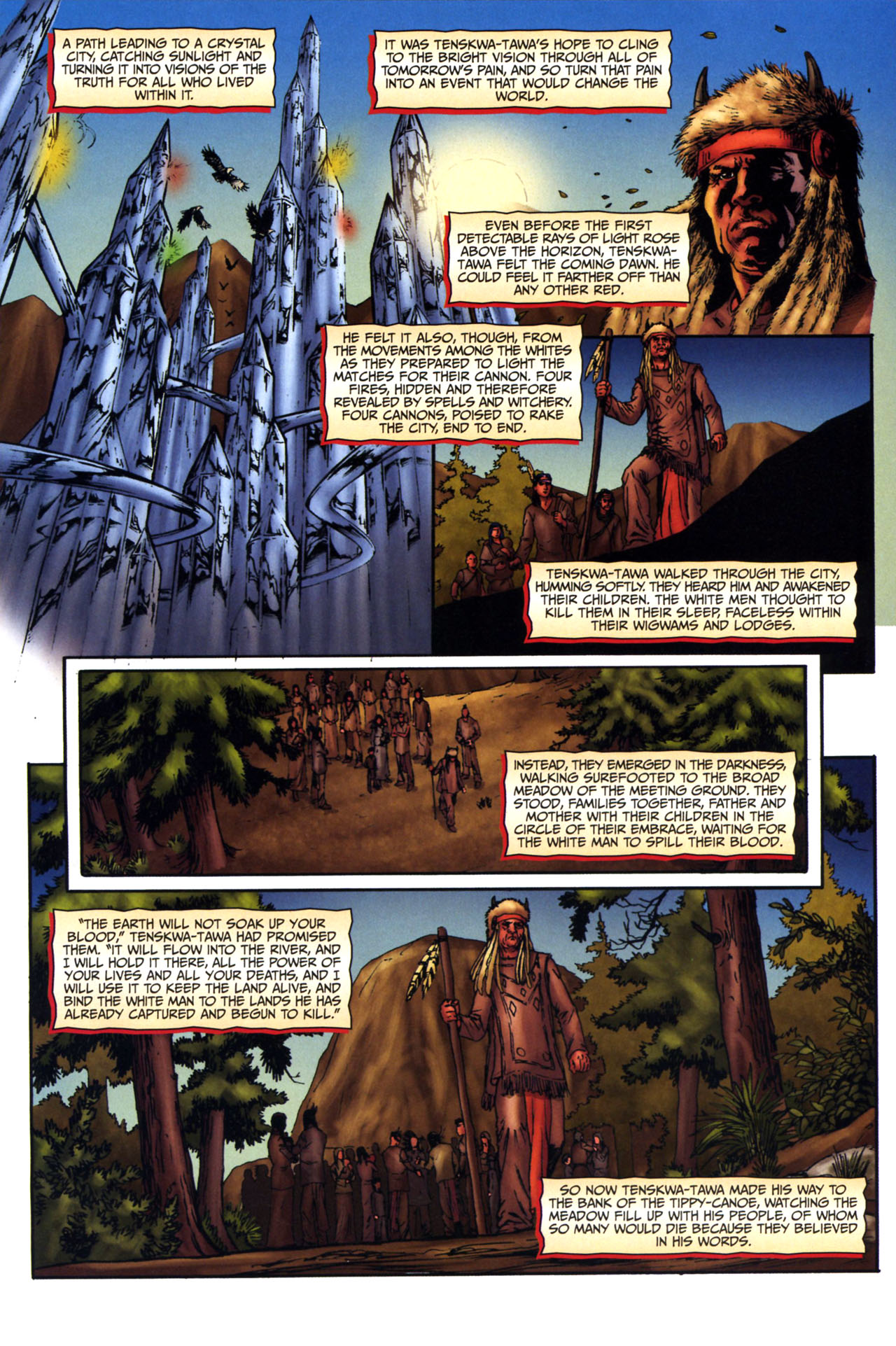 Read online Red Prophet: The Tales of Alvin Maker comic -  Issue #10 - 13