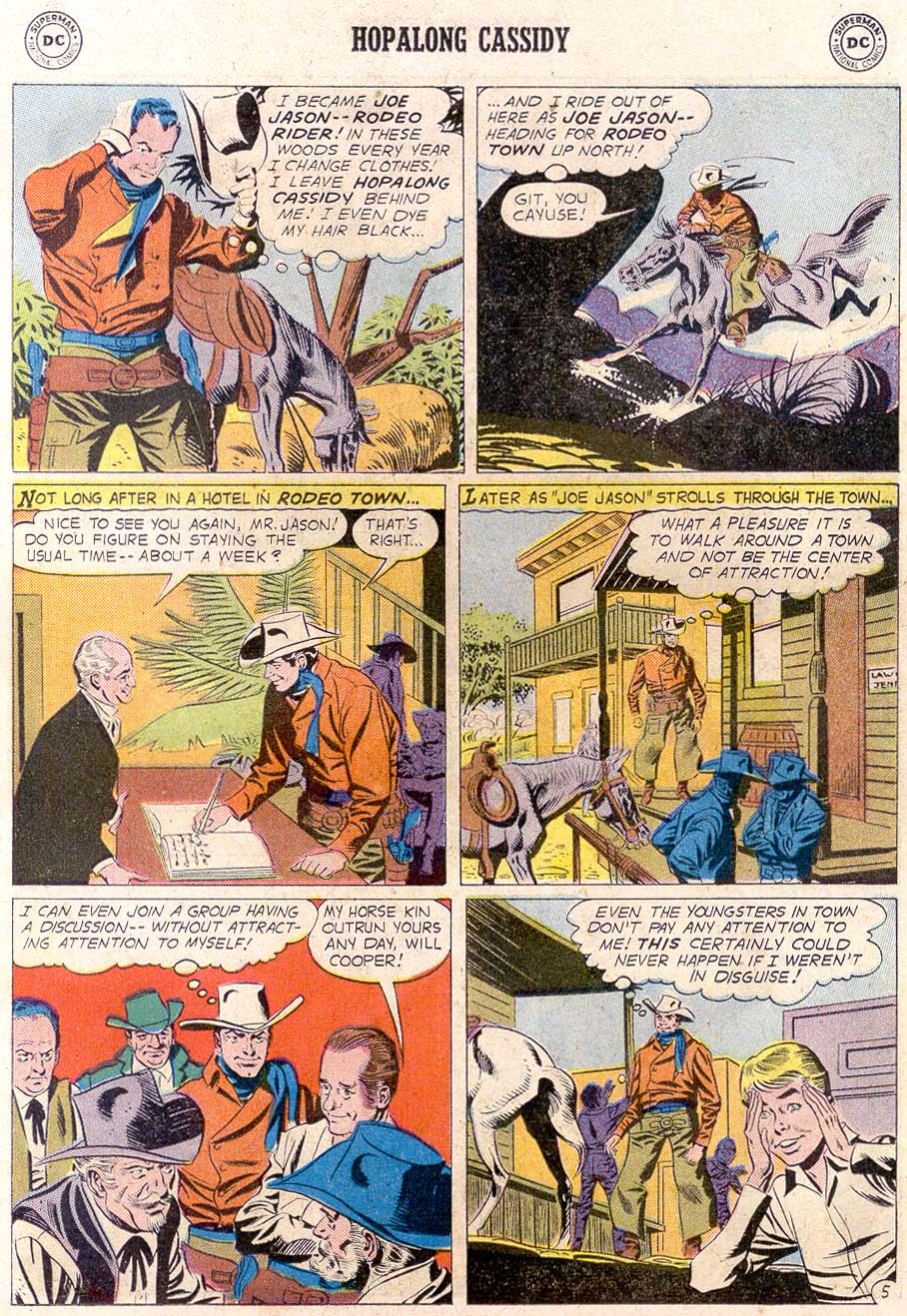 Read online Hopalong Cassidy comic -  Issue #134 - 7