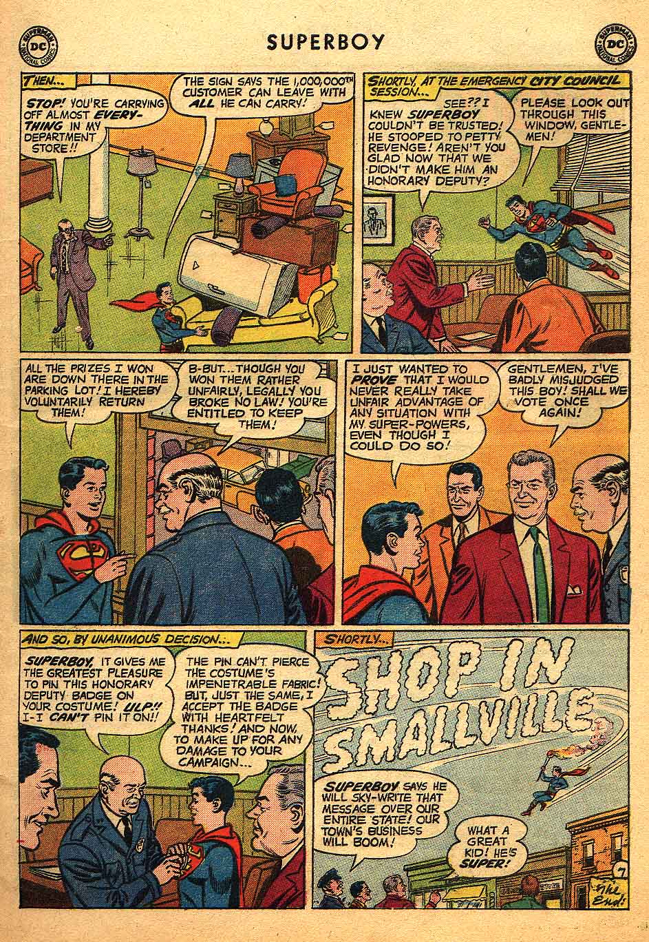 Read online Superboy (1949) comic -  Issue #79 - 8