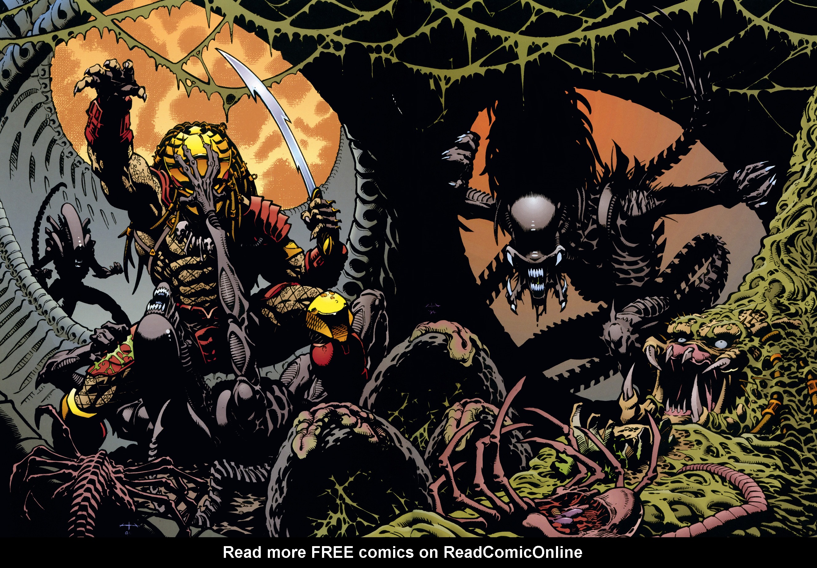 Read online Aliens/Predator: Panel to Panel comic -  Issue # TPB (Part 2) - 33