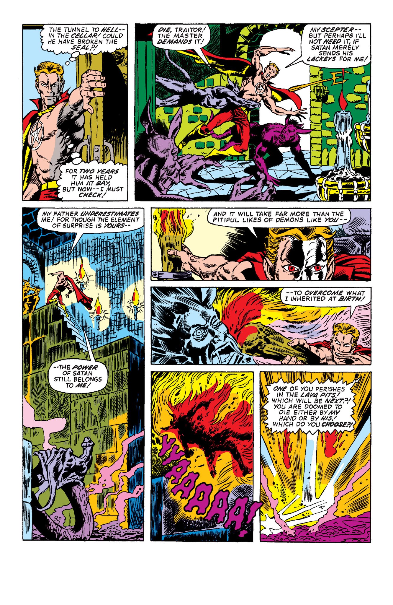 Read online Son of Satan Classic comic -  Issue # TPB (Part 1) - 68