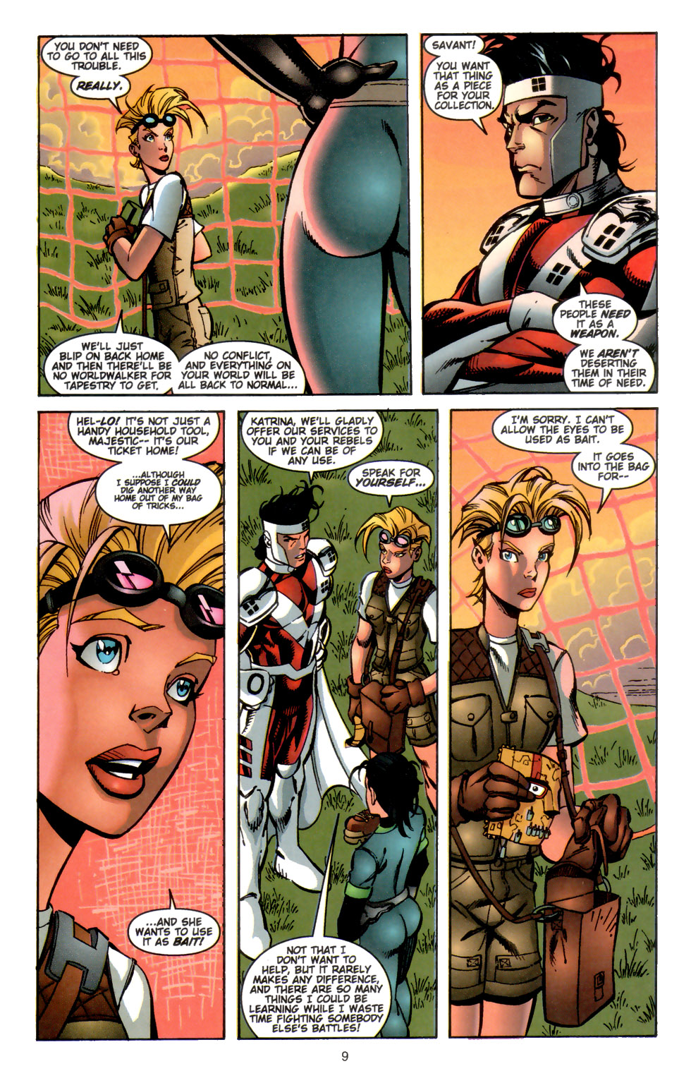 Read online Savant Garde comic -  Issue #3 - 9