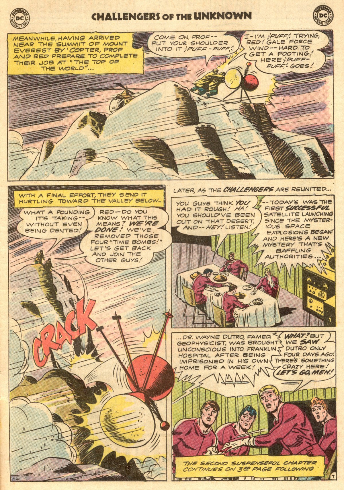 Challengers of the Unknown (1958) Issue #29 #29 - English 9