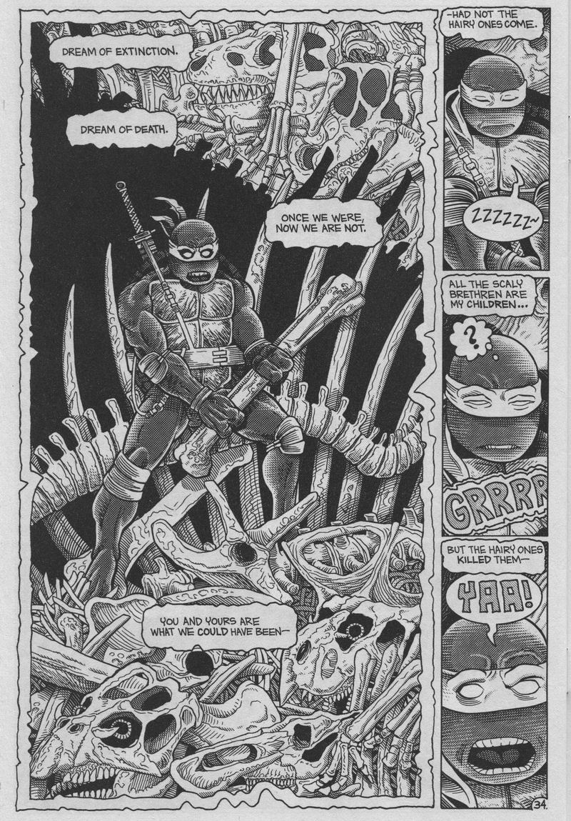 Read online Teenage Mutant Ninja Turtles (1984) comic -  Issue #37 - 34