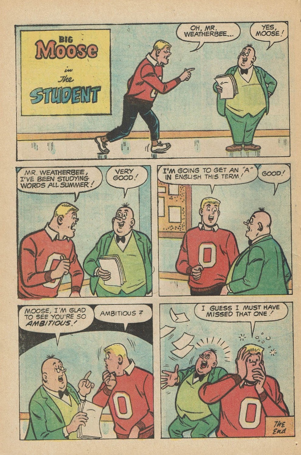 Read online Archie's TV Laugh-Out comic -  Issue #10 - 36