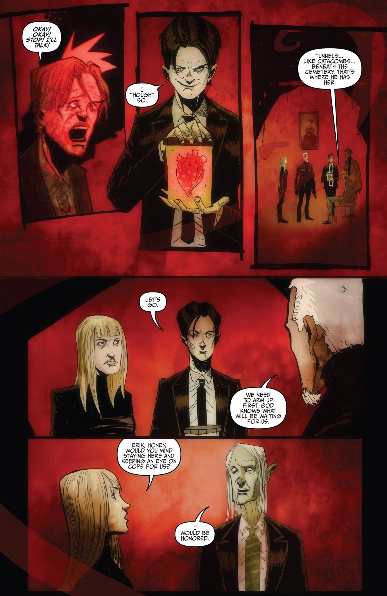 Read online October Faction: Supernatural Dreams comic -  Issue #5 - 6