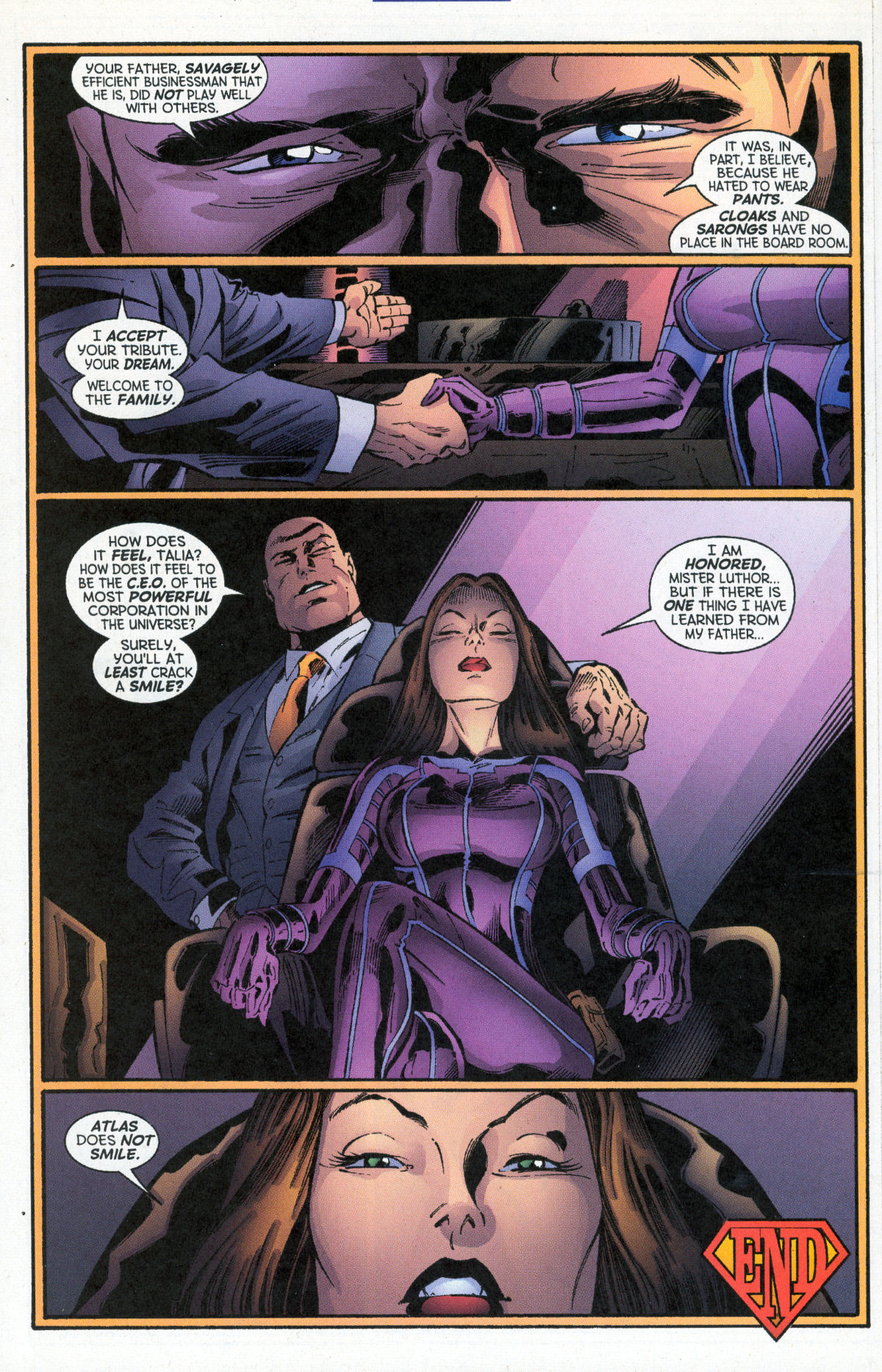 Read online Superman: President Lex comic -  Issue # TPB - 109
