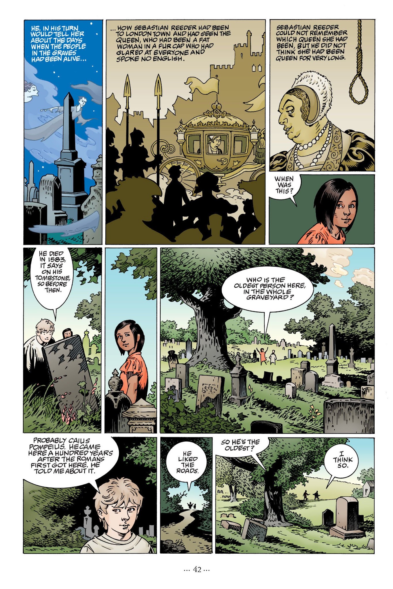 Read online The Graveyard Book: Graphic Novel comic -  Issue # TPB 1 - 47