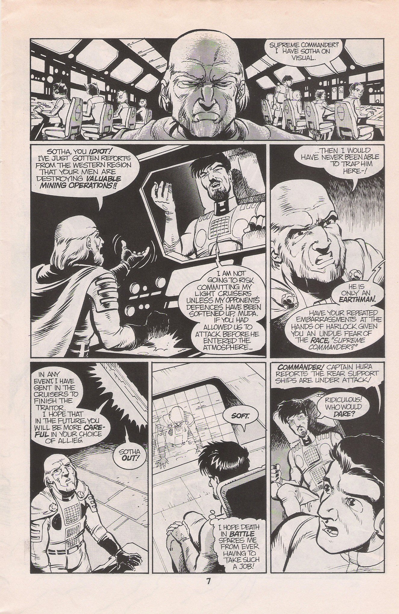 Read online Captain Harlock: Deathshadow Rising comic -  Issue #6 - 9