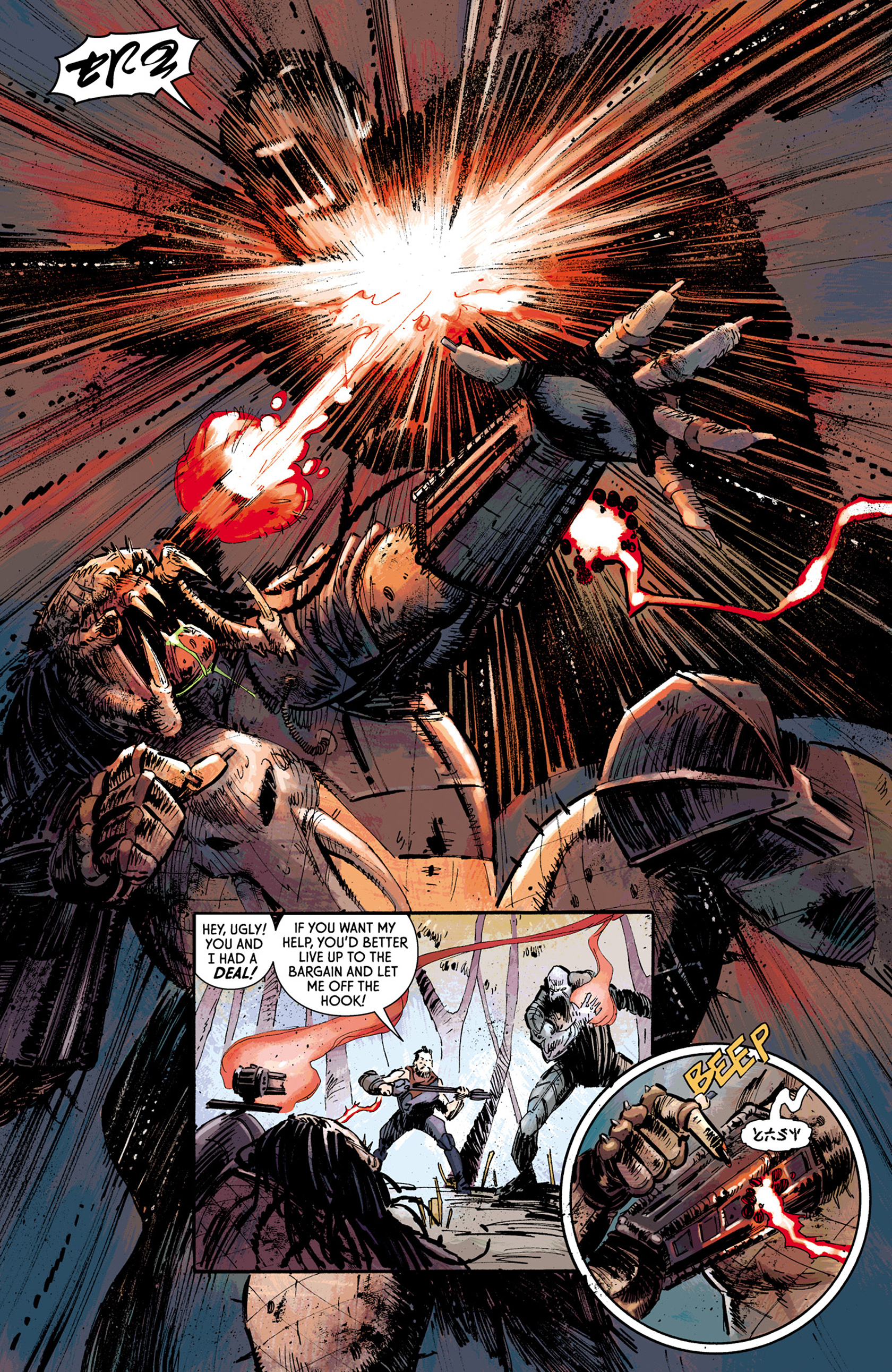 Read online Predator: Fire and Stone comic -  Issue #4 - 5