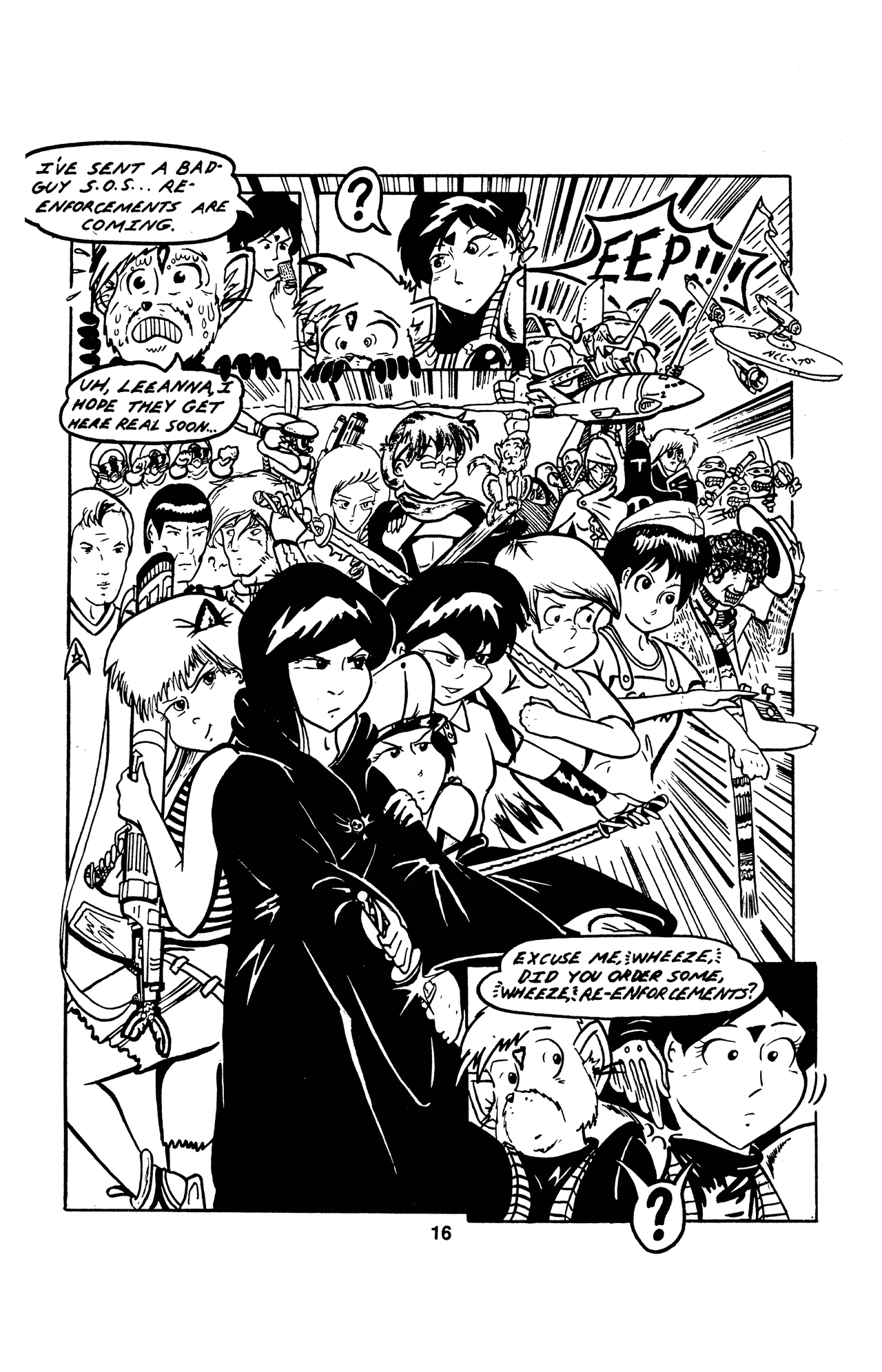 Read online Girls of Ninja High School comic -  Issue #2 - 16